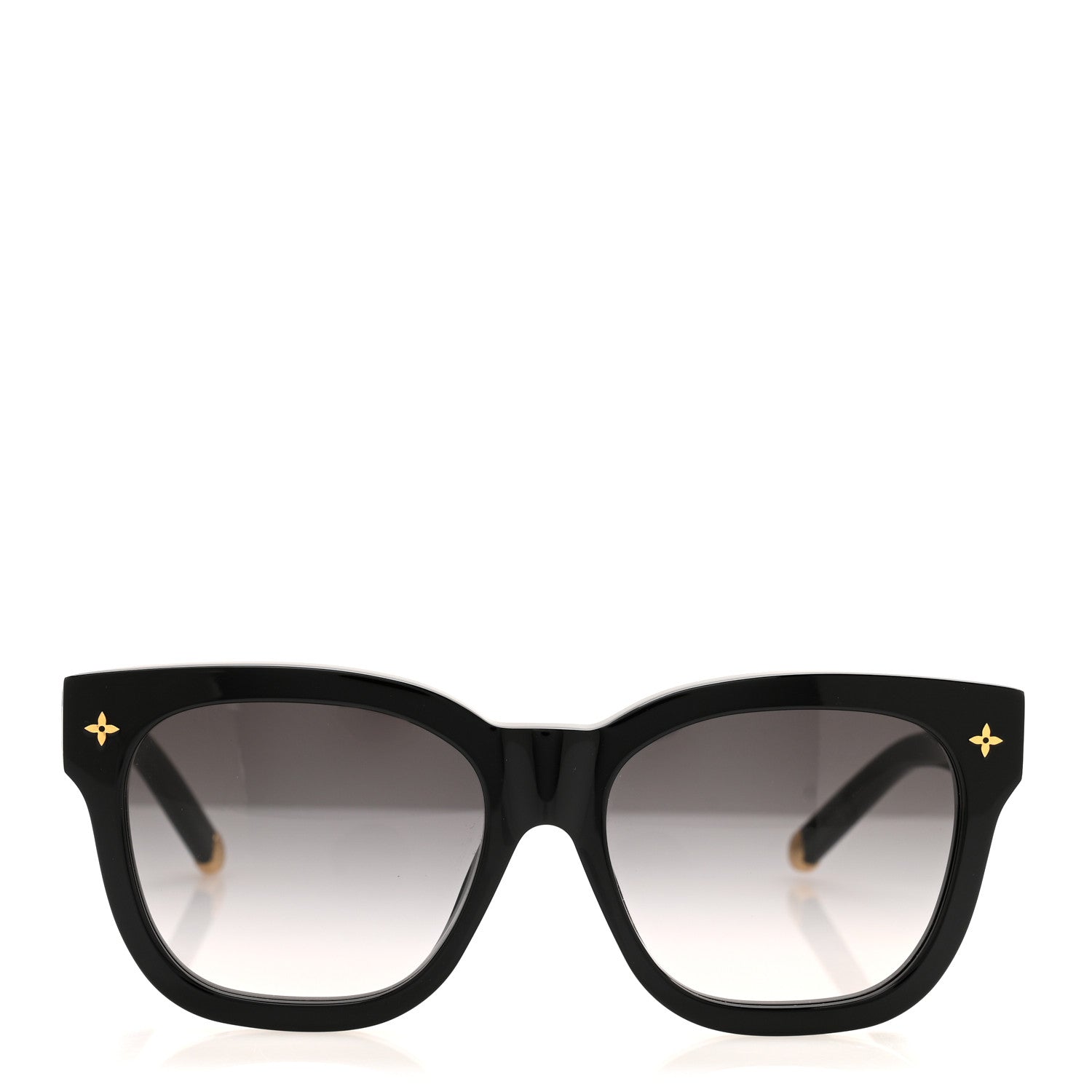 Louis Vuitton Acetate My Monogram Square Sunglasses Z1523E Black 2 of 8