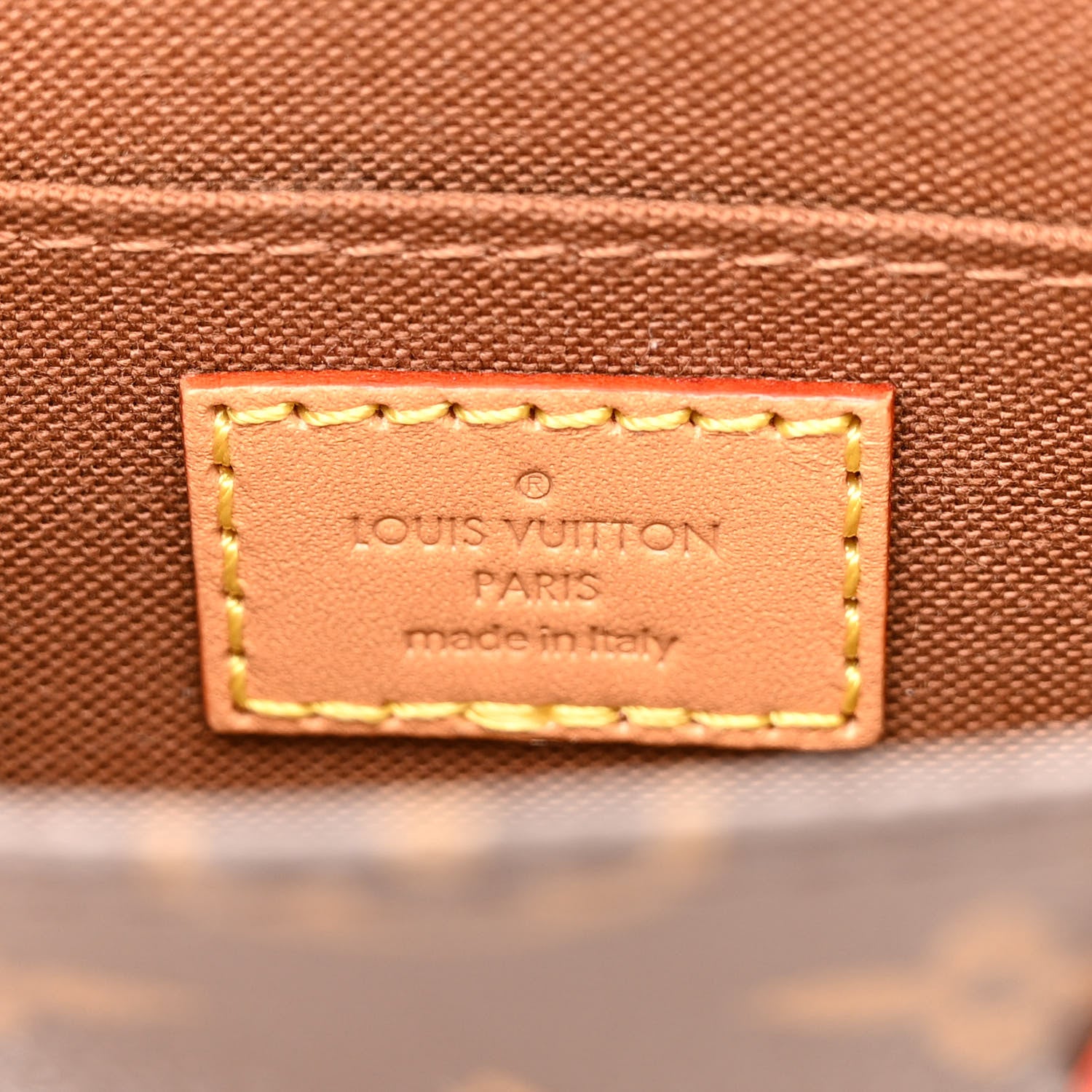 Louis Vuitton Monogram Petit Sac Plat 6 of 9