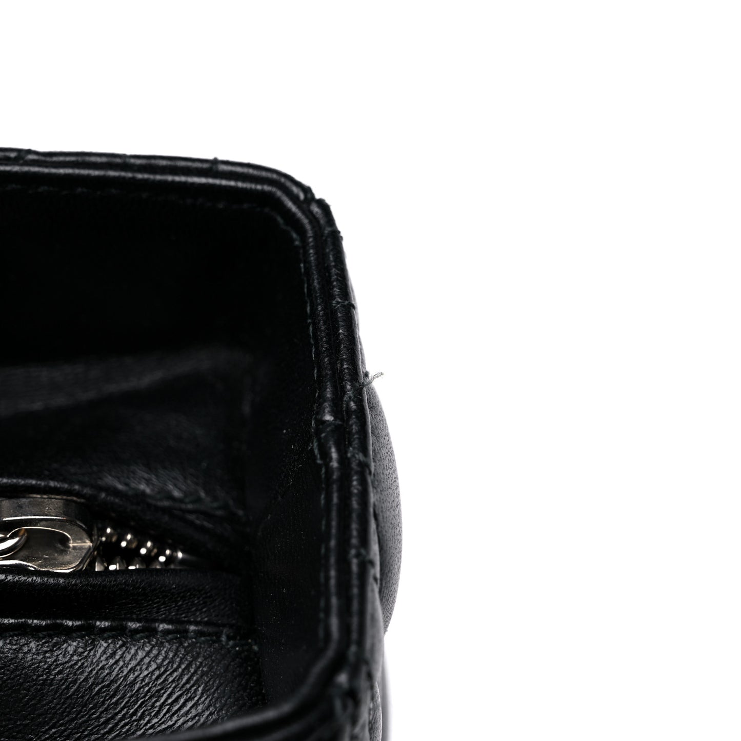 Lambskin Cannage Medium Lady Dior Black