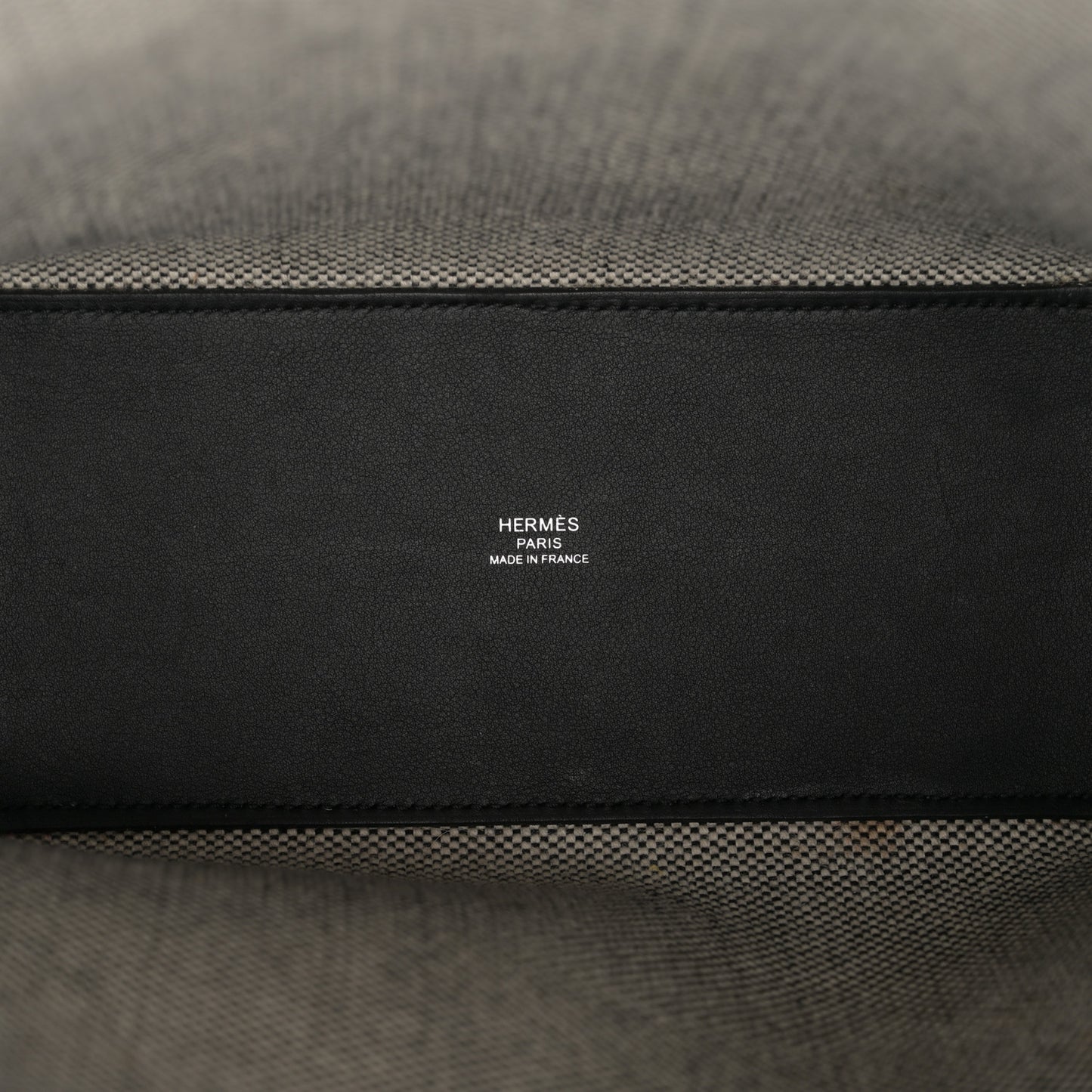 Swift H Canvas Cabas H En Biais 27 Black Ecru