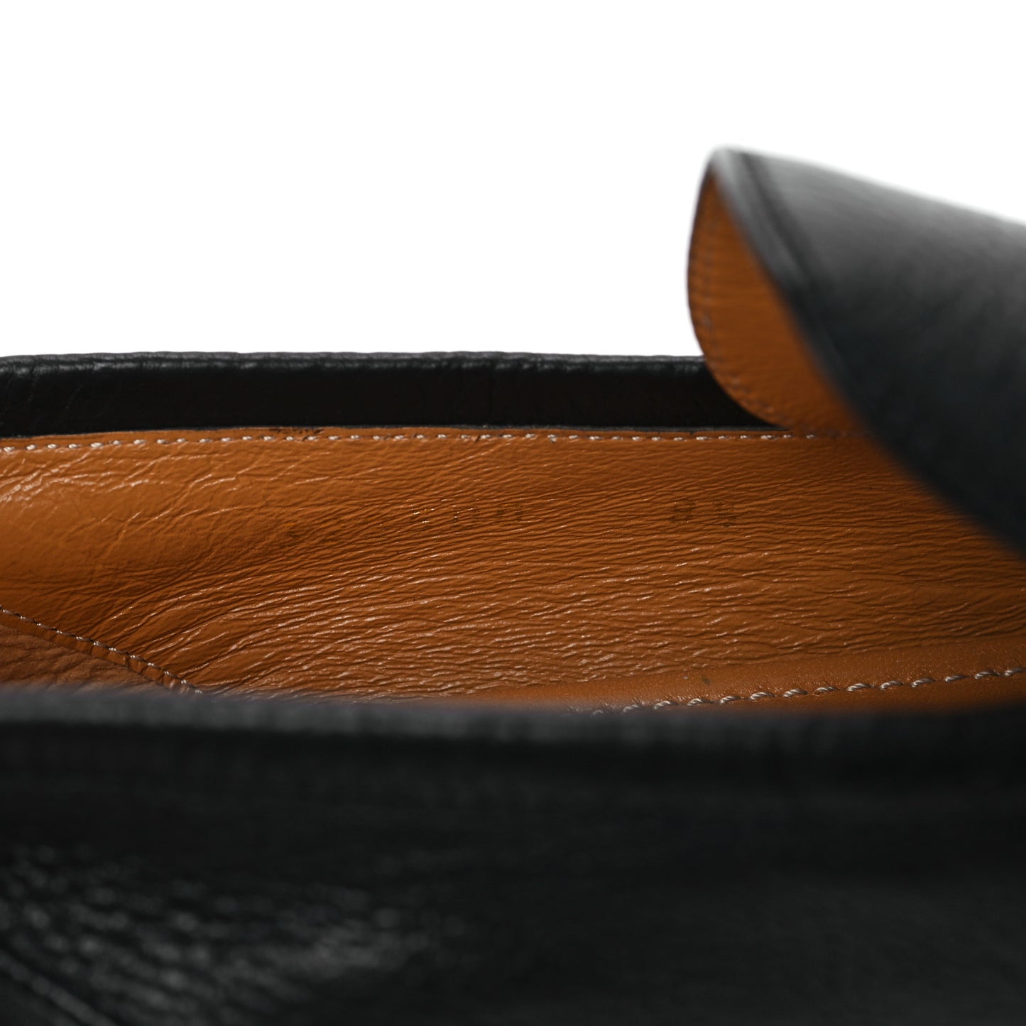 Calfskin Web Mens Horsebit Loafers 8.5 Black