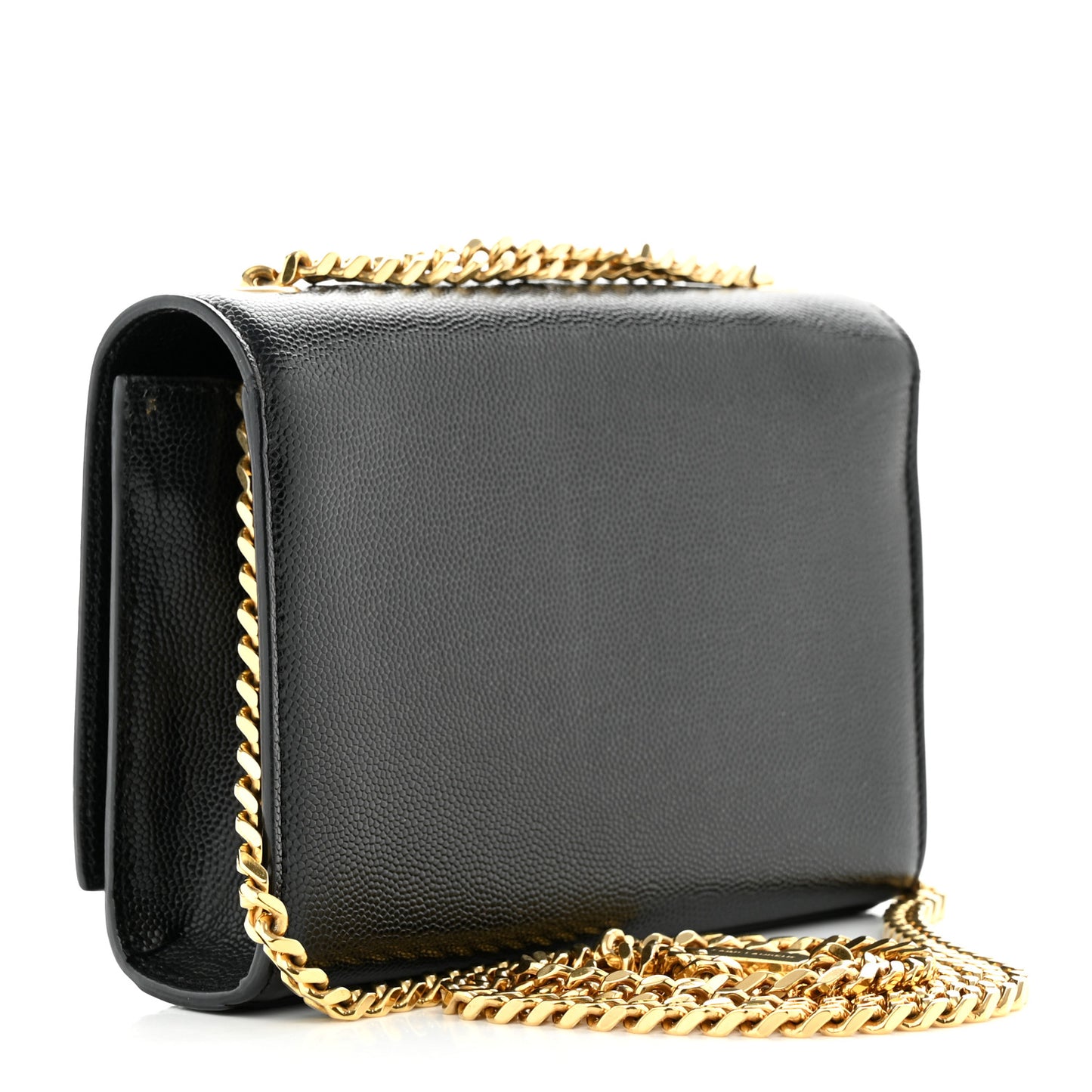 Grain De Poudre Small Monogram Kate Satchel Black