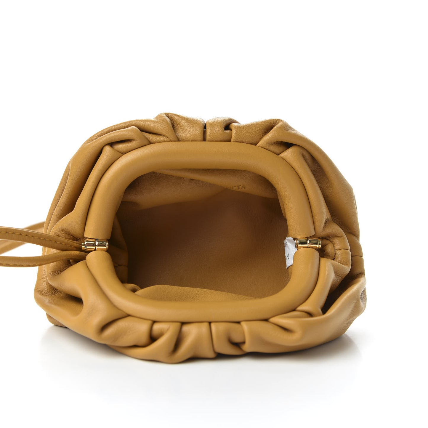 Butter Calfskin Coin Purse Caramel