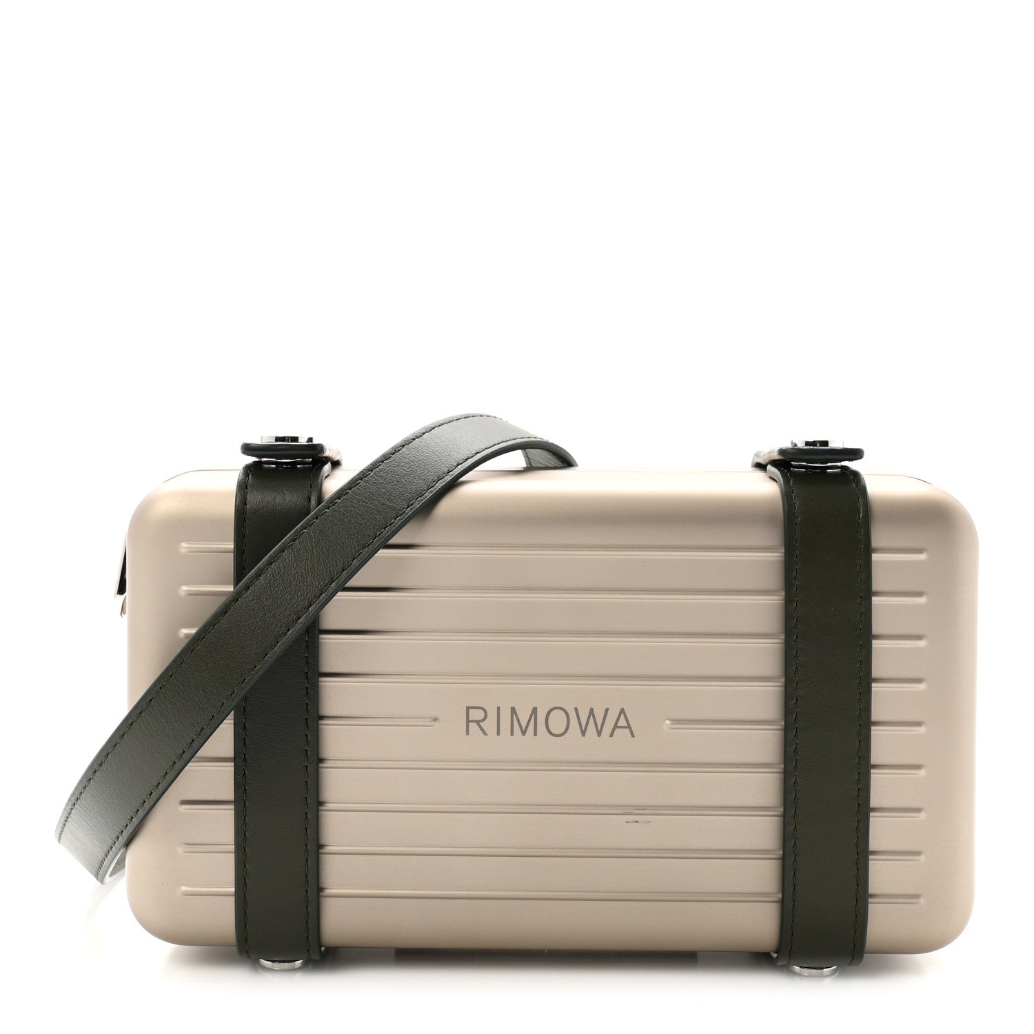 Rimowa Gloss Polycarbonate Personal Cross-Body Bag Titanium