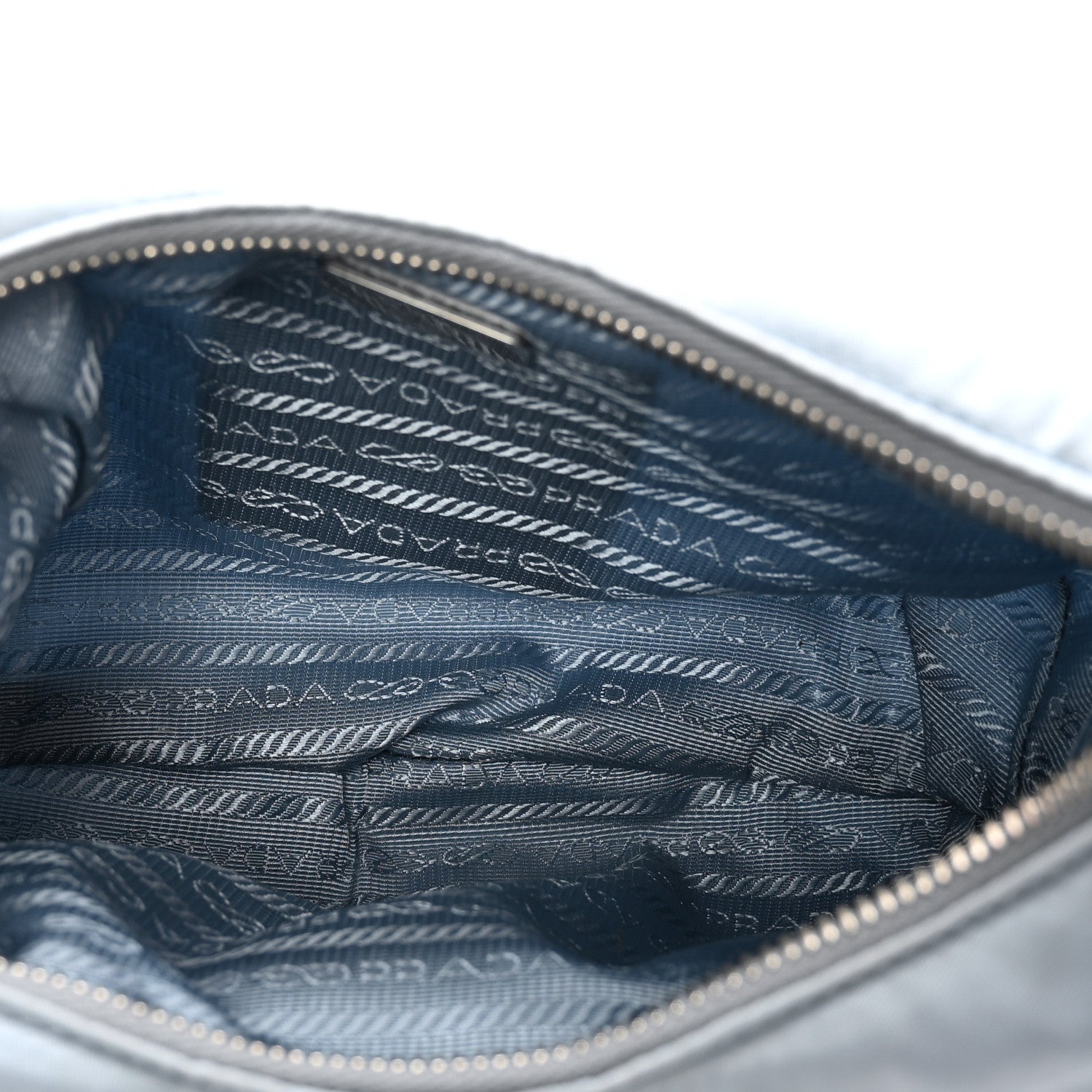 Prada Tessuto Nylon Saffiano Re-Edition 2006 Shoulder Bag Astrale 5 of 9