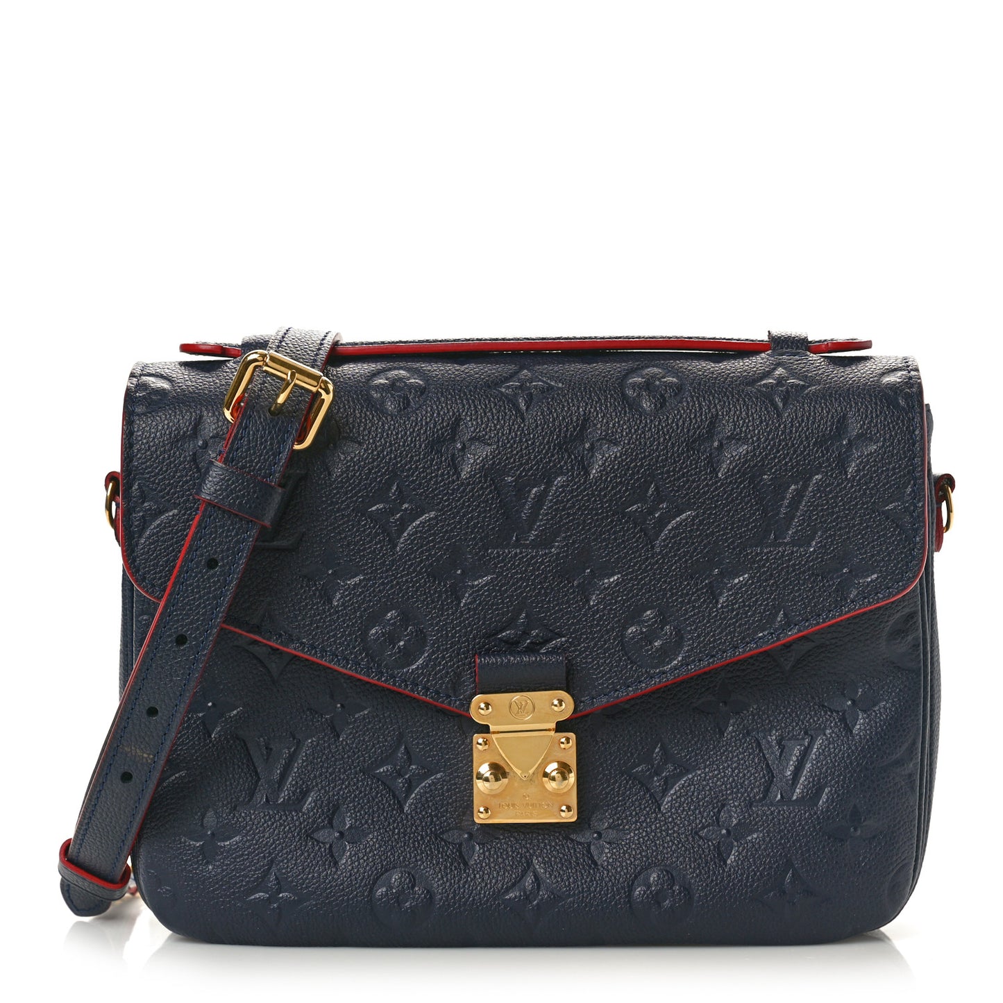 Empreinte Pochette Metis Marine Rouge