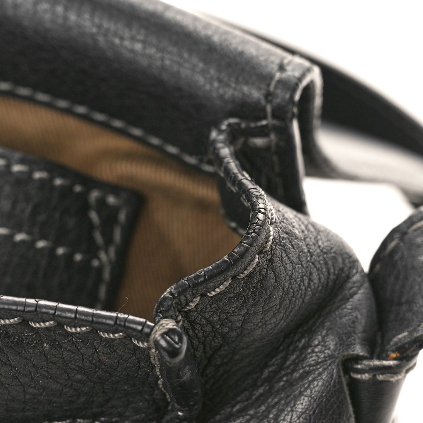 Calfskin Mini Marcie Round Crossbody Bag Black
