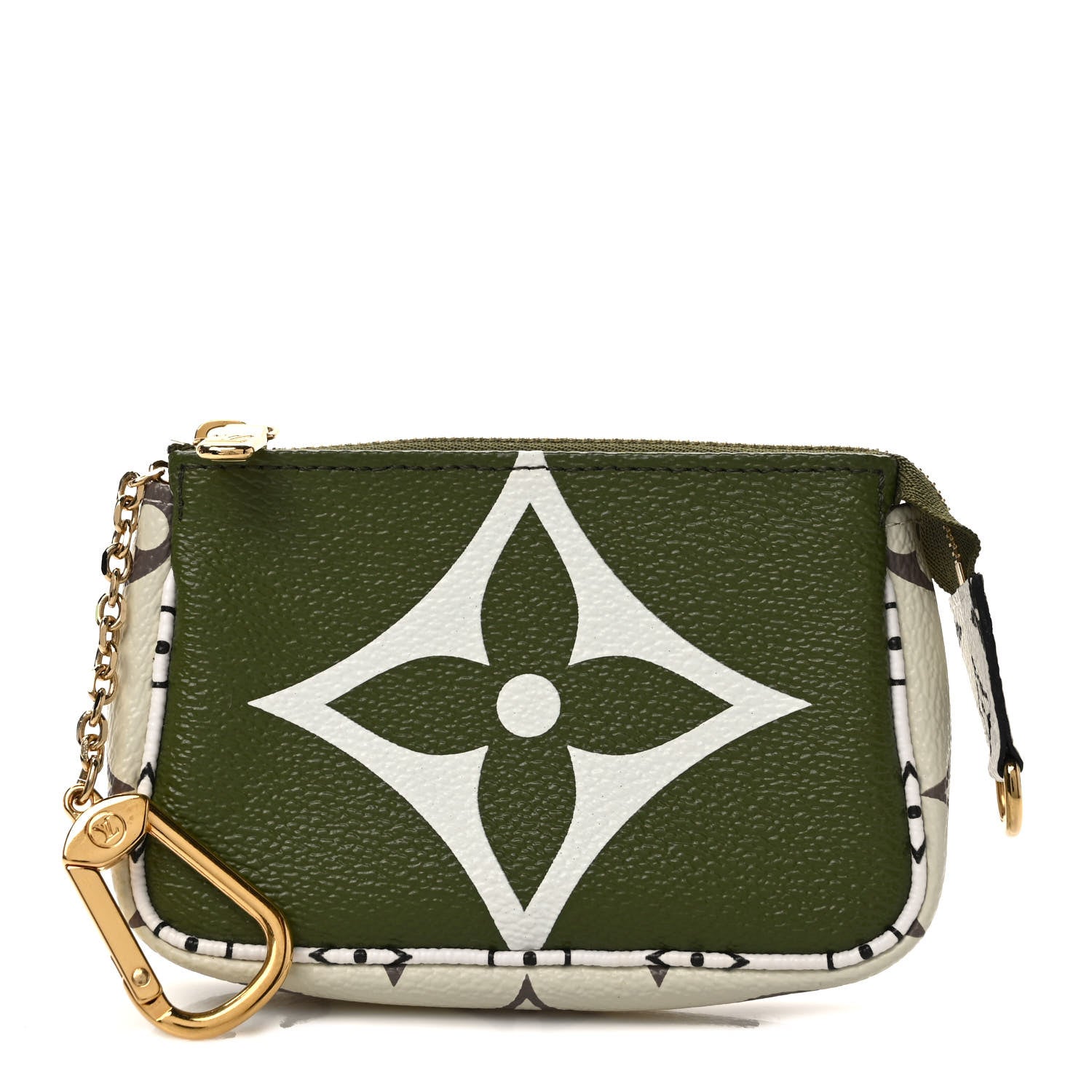 Louis Vuitton Monogram Giant Micro Pochette Accessories Kaki White 1 of 6