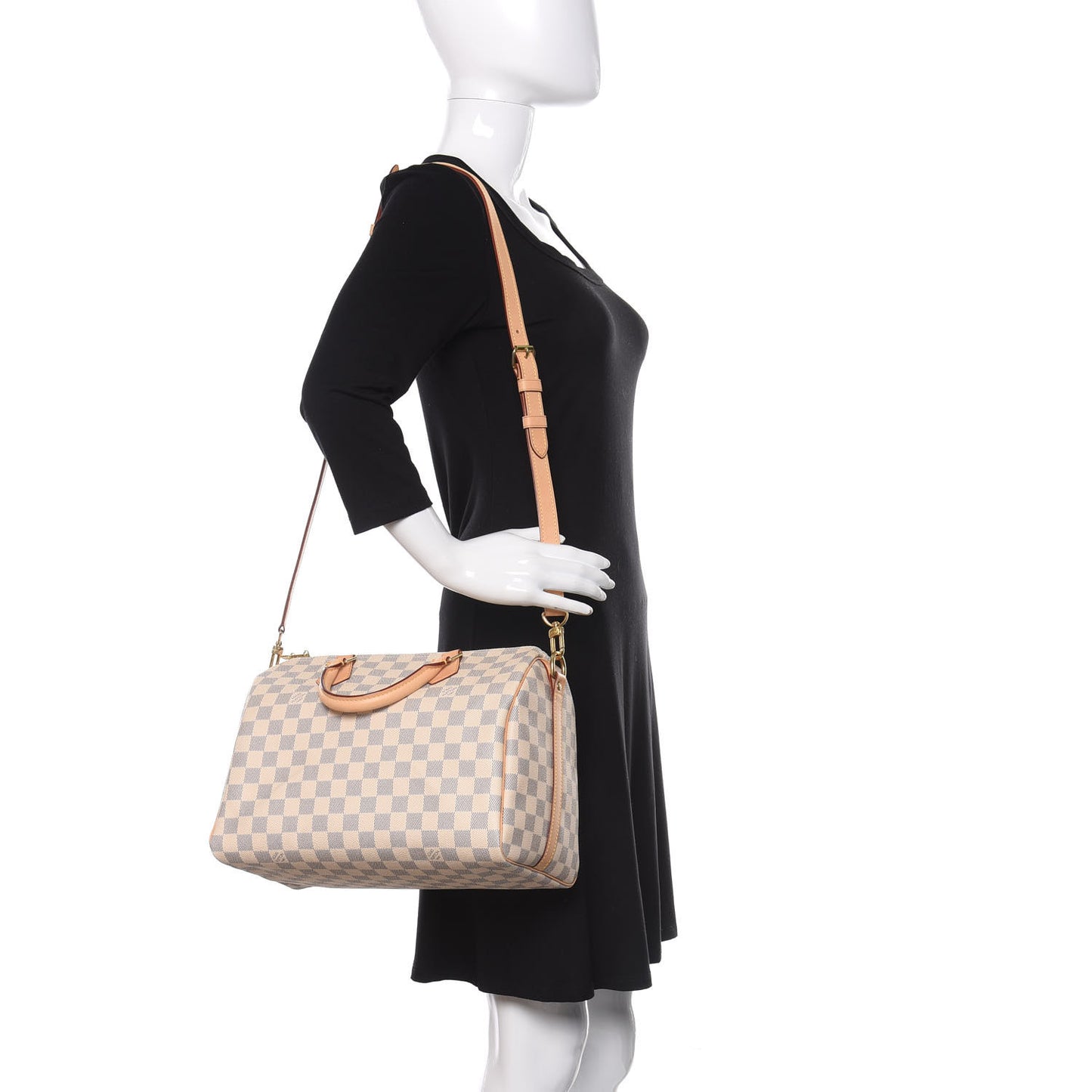 Damier Azur Speedy Bandouliere 30