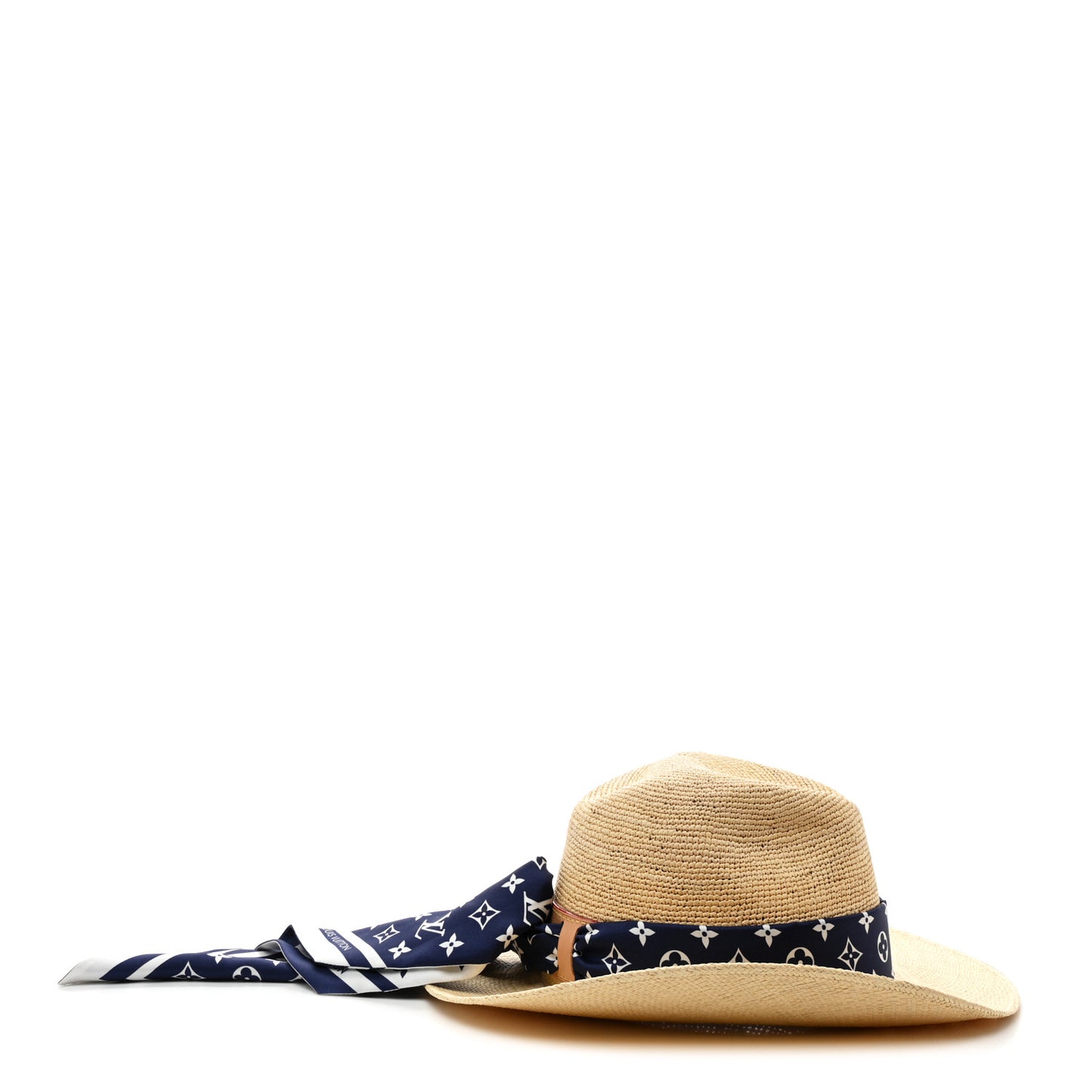 Raffia Panama Fedora M Natural