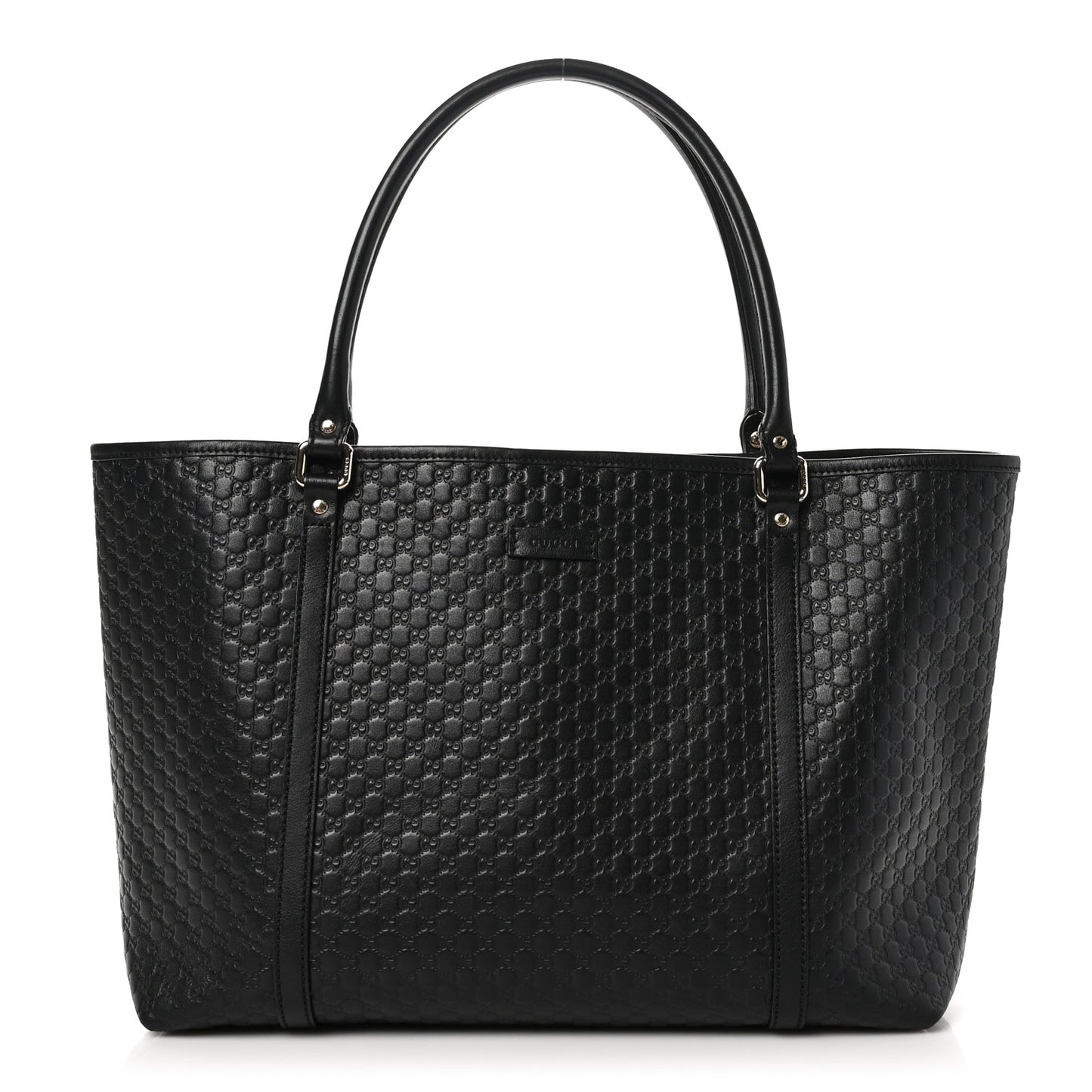 Microguccissima Medium Joy Tote Black