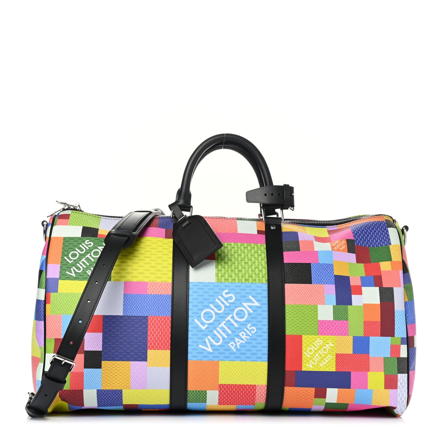 Damier Graphite 3D Keepall Bandouliere 50 Multicolor