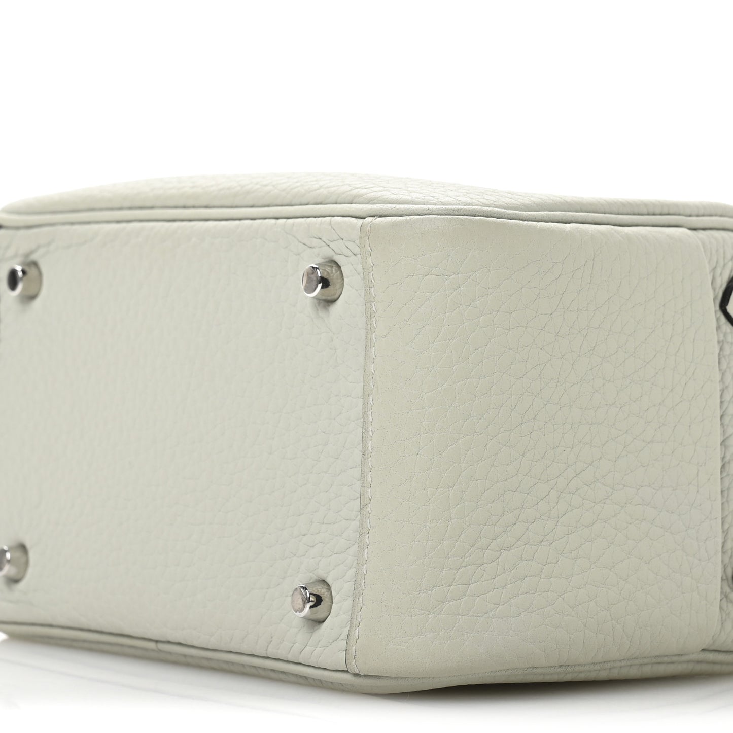 Taurillon Clemence Mini Lindy 20 Gris Neve