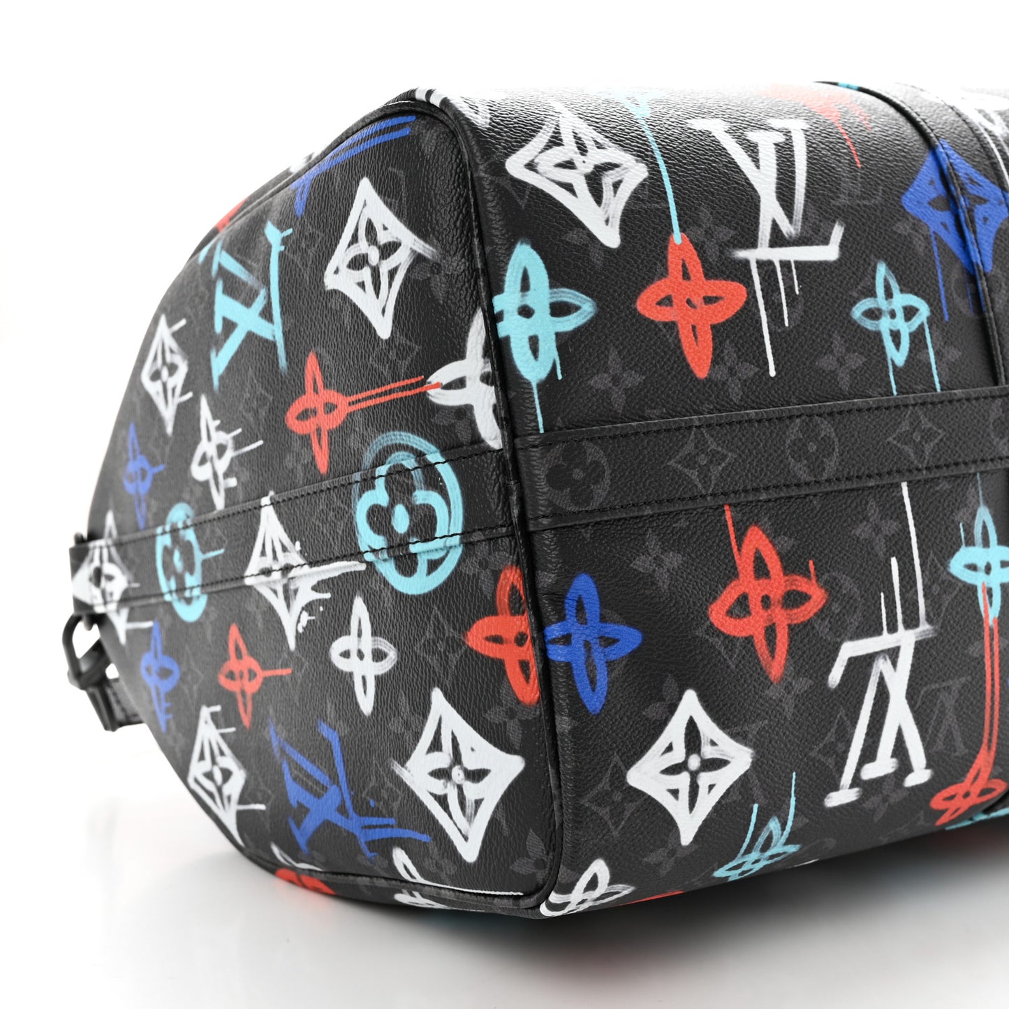 Monogram Eclipse LV Graffiti Keepall Bandouliere 50 Multicolor