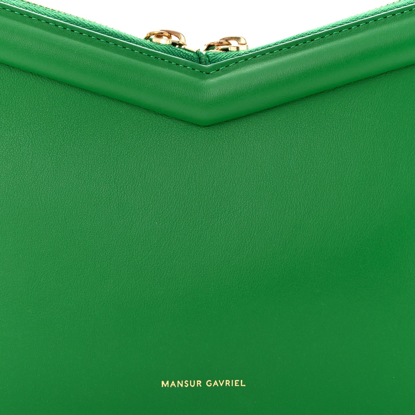 Smooth Calfskin Mini M Frame Bag Grass
