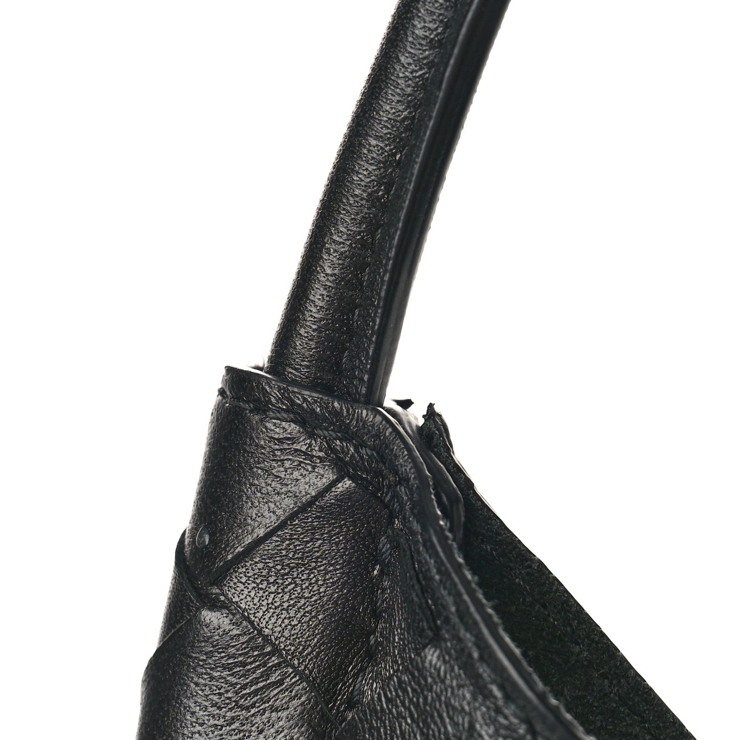 Nappa Intrecciato Medium Solstice Hobo Black