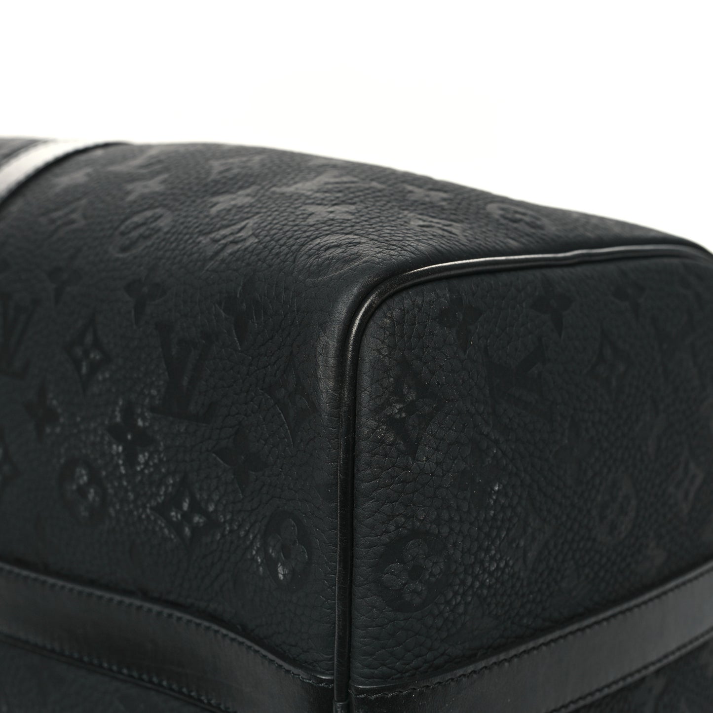 Taurillon Monogram Keepall Bandouliere 50 Black