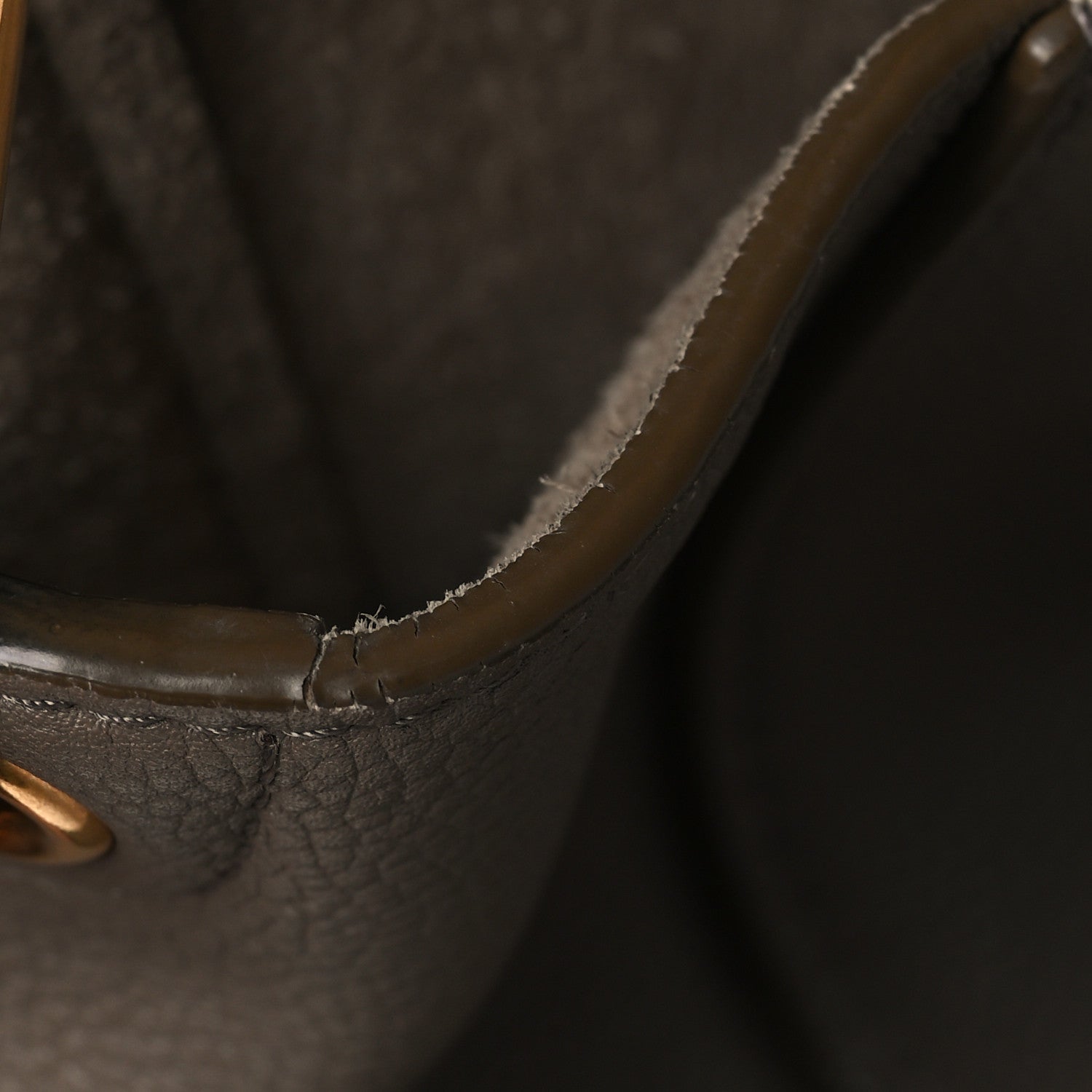 Celine Soft Grained Calfskin Small Sangle Bucket Bag Taupe 11 of 13