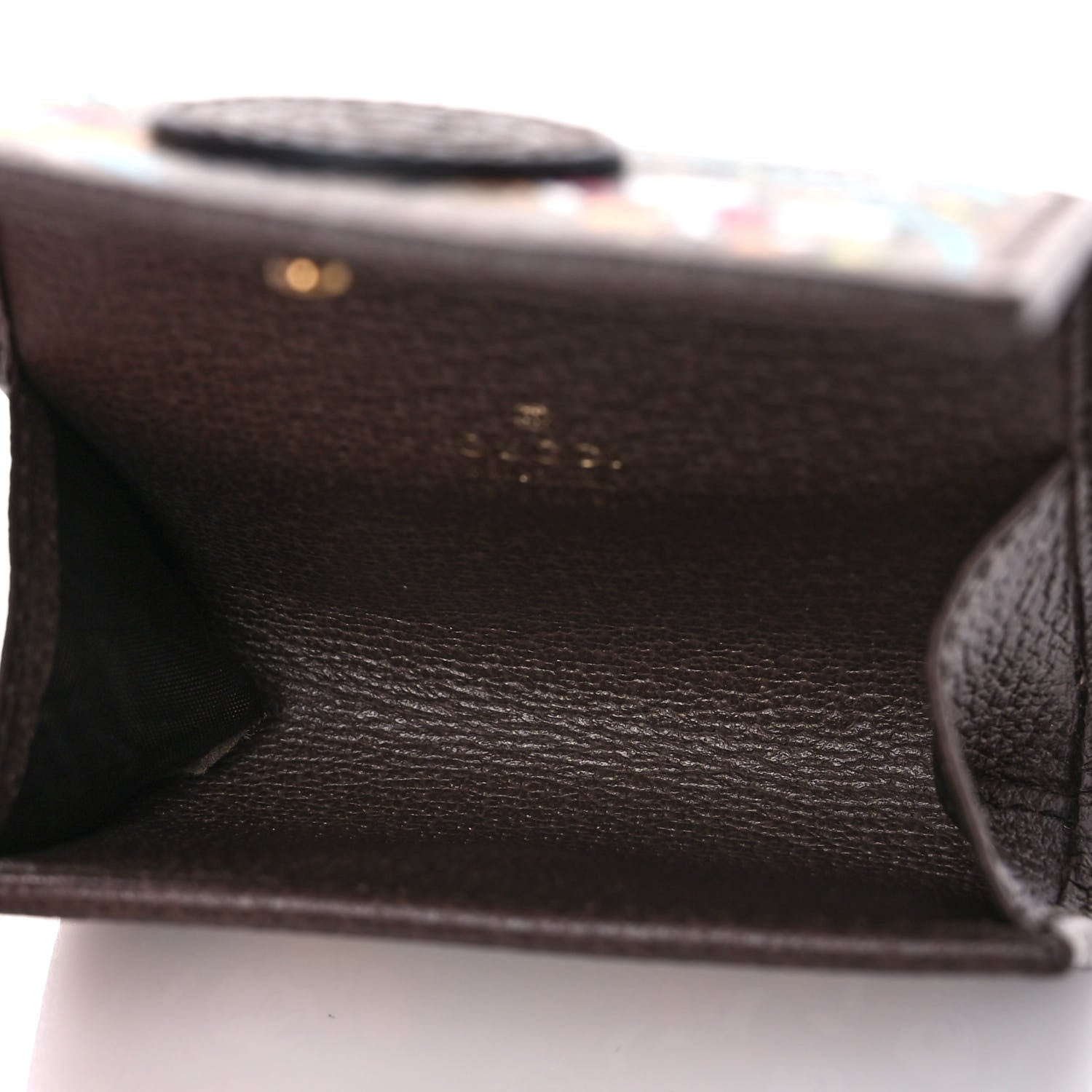 Gucci X DISNEY GG Supreme Monogram Donald Duck Interlocking G Key Pouch Beige Multicolor New Acero 5 of 11