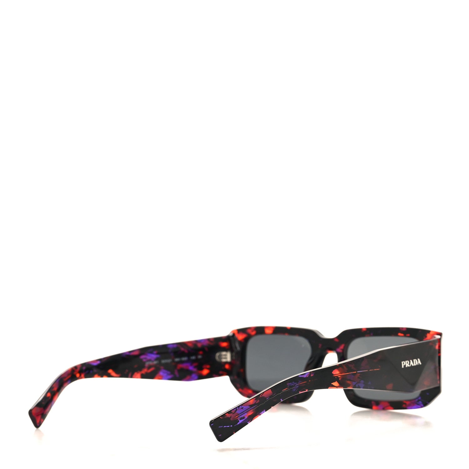 Prada Acetate Symbole Sunglasses SPR 06Y Purple Multicolor 4 of 7