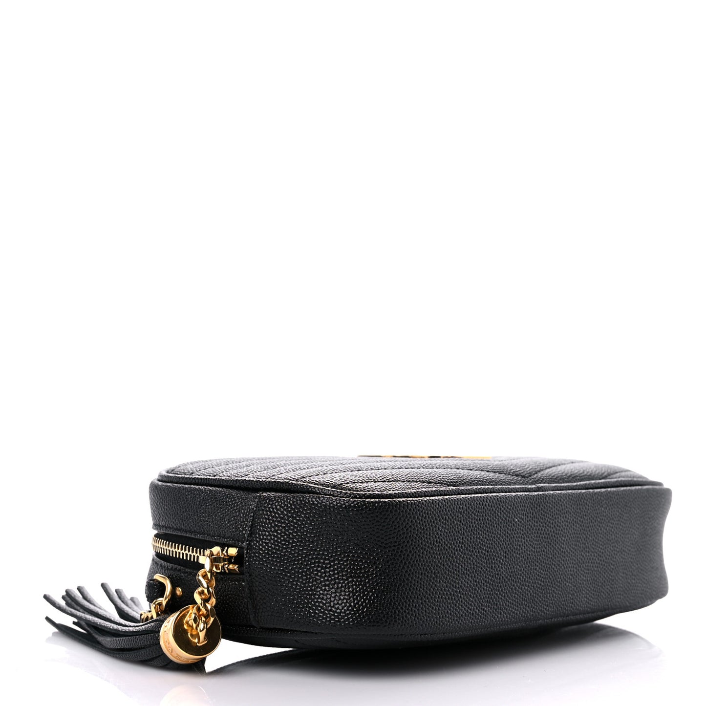 Grain De Poudre Matelasse Monogram Mini Lou Camera Bag Black
