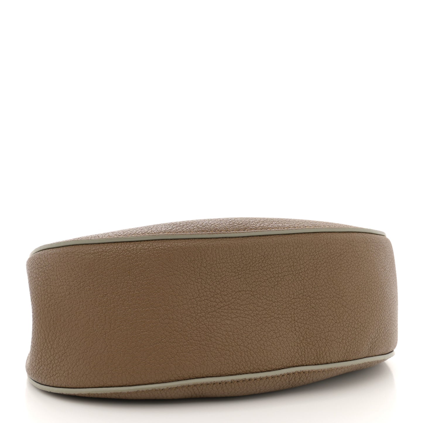 Grained Lambskin Drew Shoulder Bag Woody Khaki