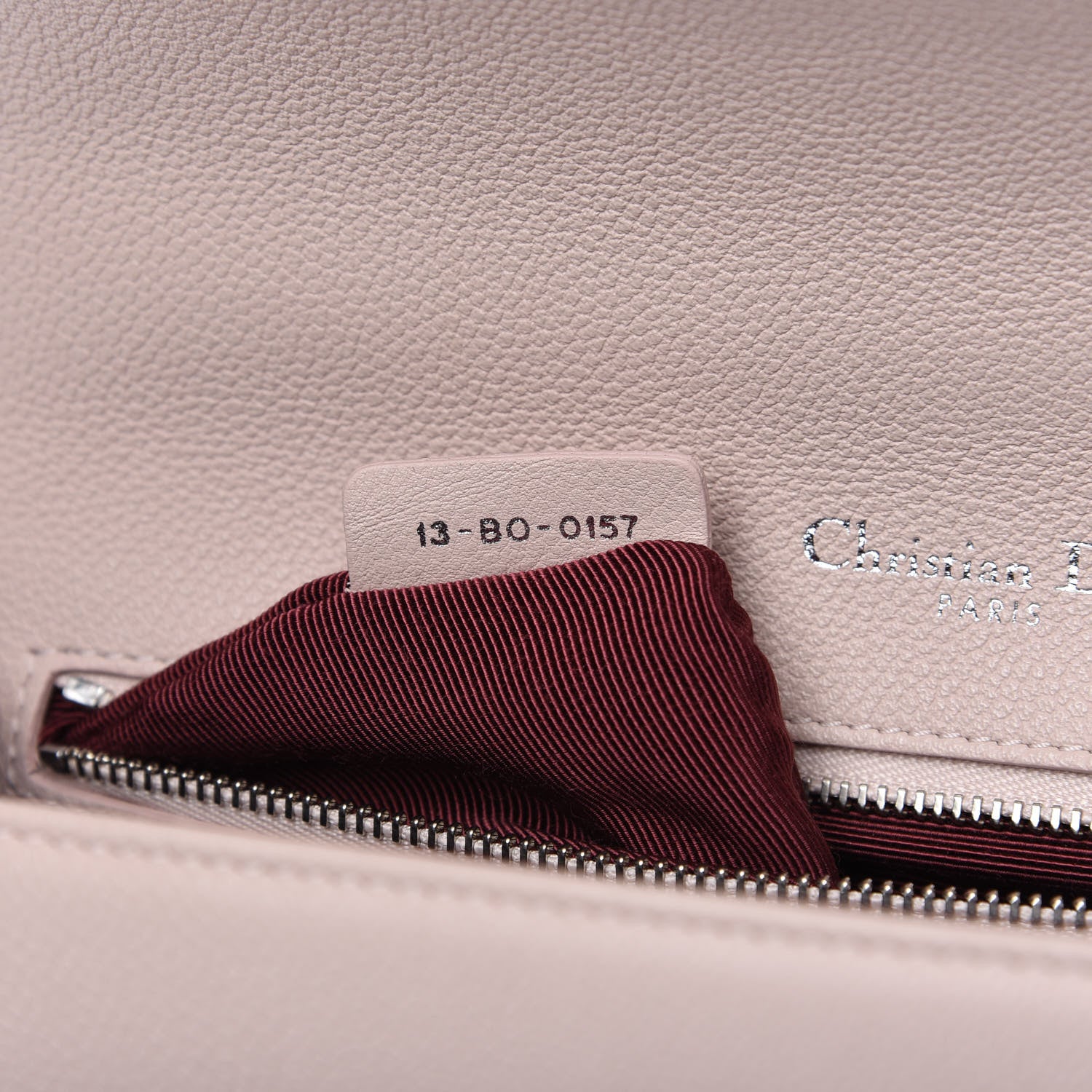 Christian Dior Grained Calfskin Cannage Medium Diorama Flap Bag Rose Poudre 9 of 11