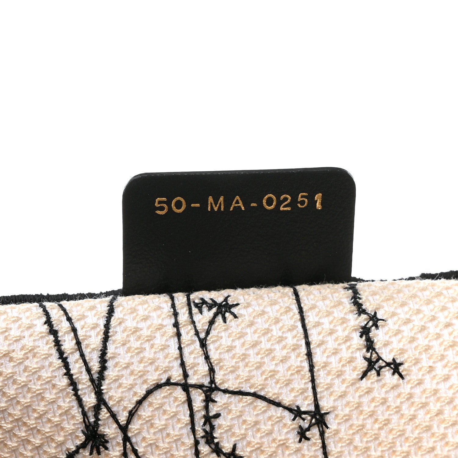 Christian Dior Canvas Embroidered Large Zodiac Book Tote Latte Multicolor 7 of 17