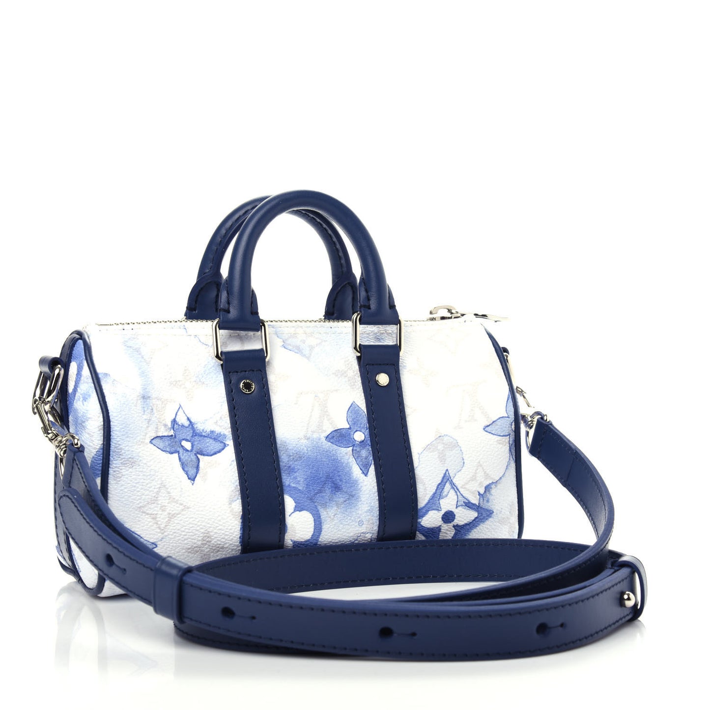 Monogram Watercolor Keepall XS Blue