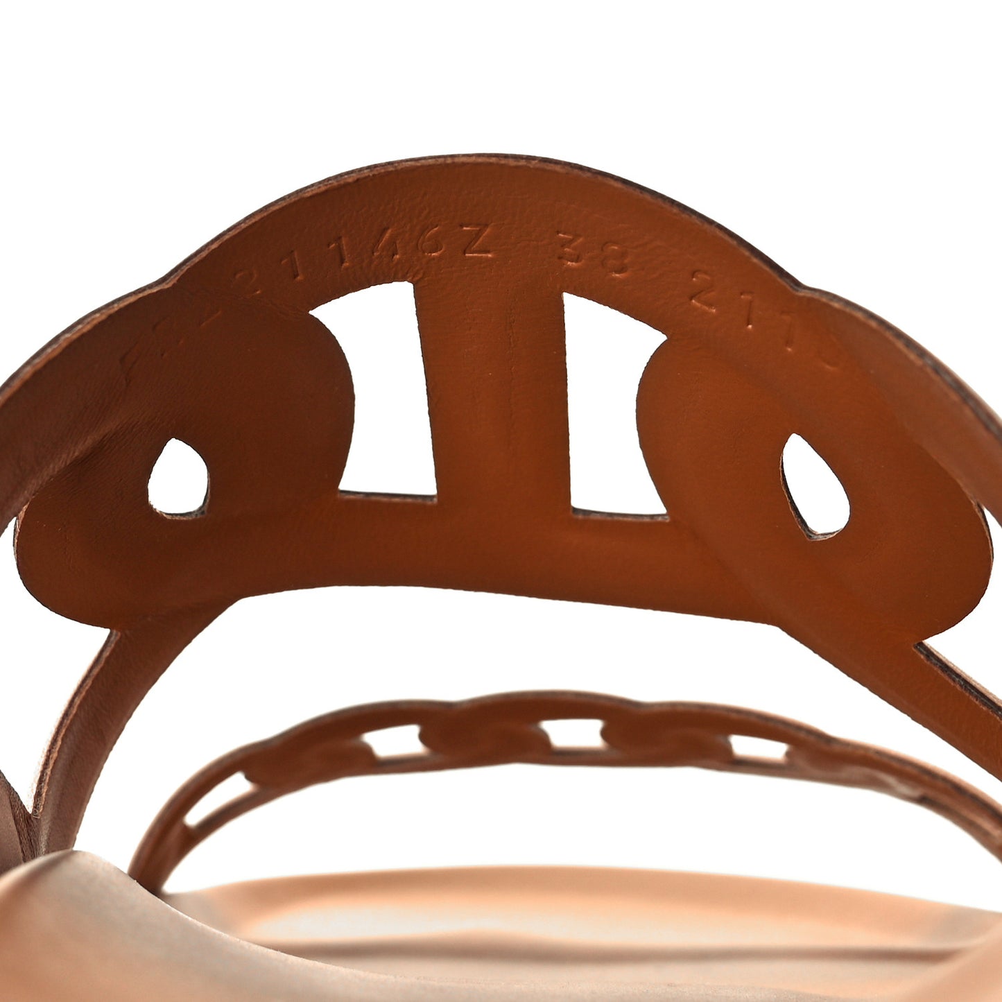 Nappa Extra Sandals 38 Naturel