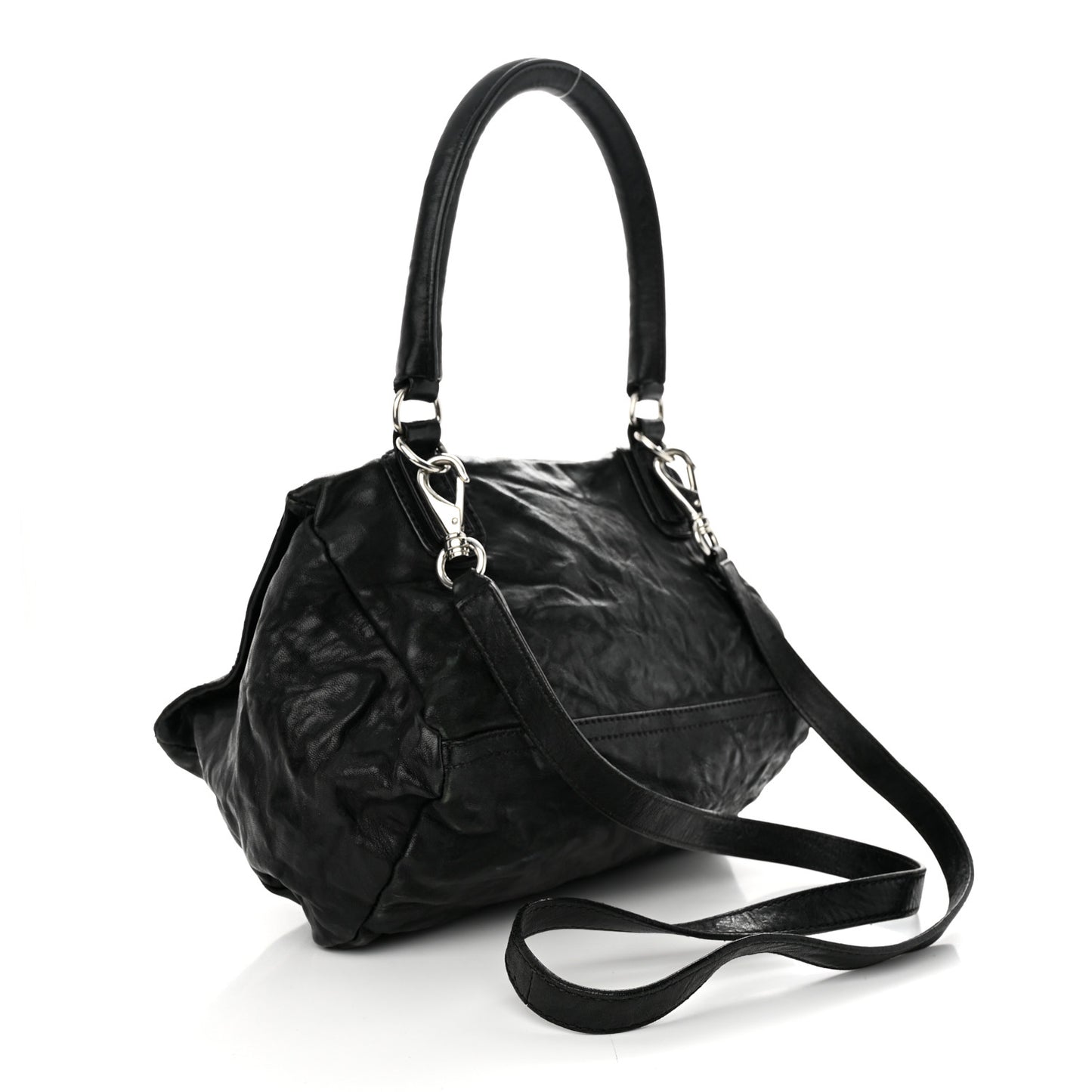 Tumbled Sheepskin Small Pandora Black