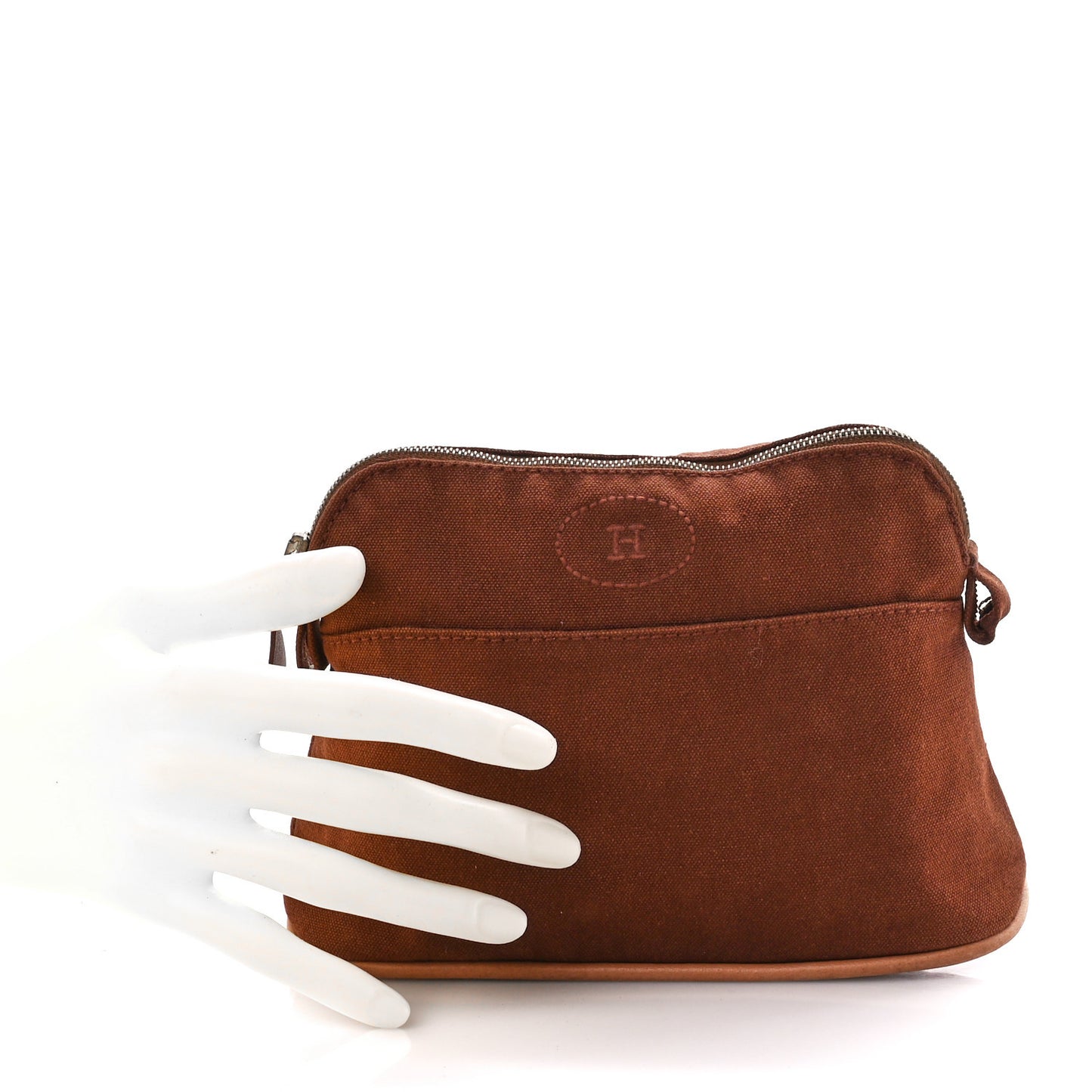 Cotton Canvas Mini Bolide Travel Cosmetic Pouch