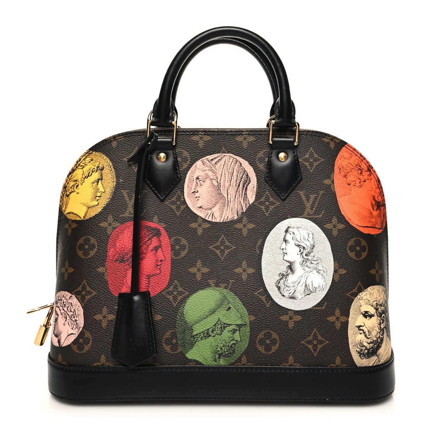 x FORNASETTI Monogram Cameo Alma PM