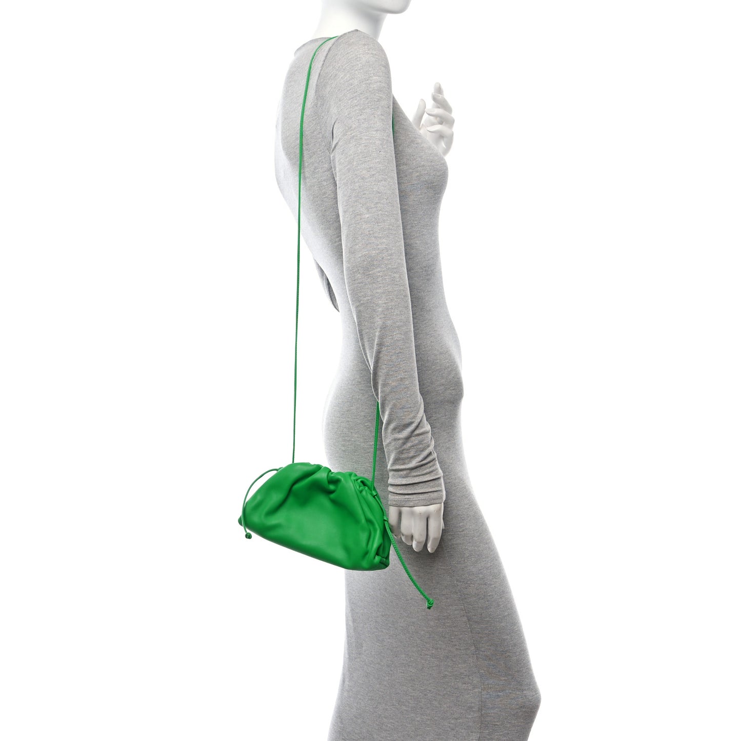 Butter Calfskin The Mini Pouch Parakeet