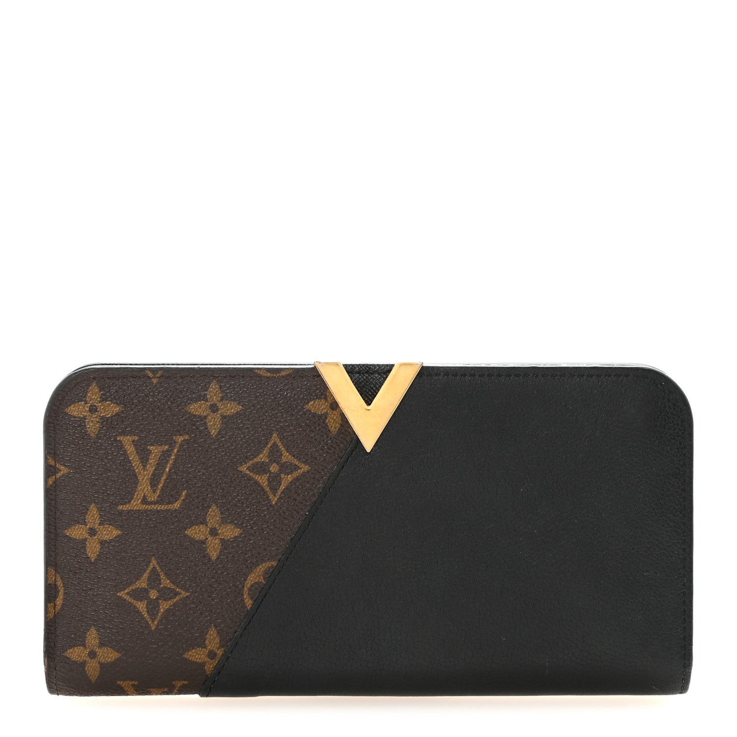 Louis Vuitton Monogram Monogram Kimono Wallet Black 1847321