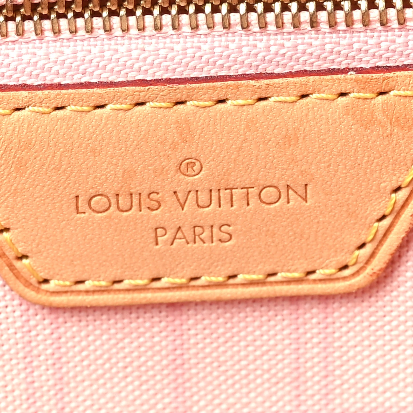 Damier Azur Neo Neverfull MM Rose Ballerine