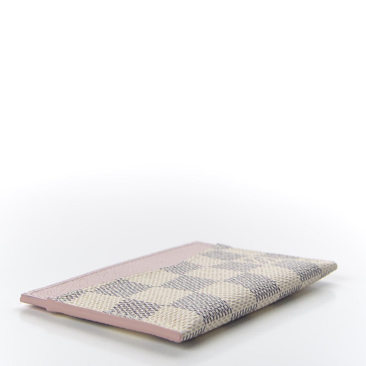 Damier Azur Daily Card Holder Rose Ballerine