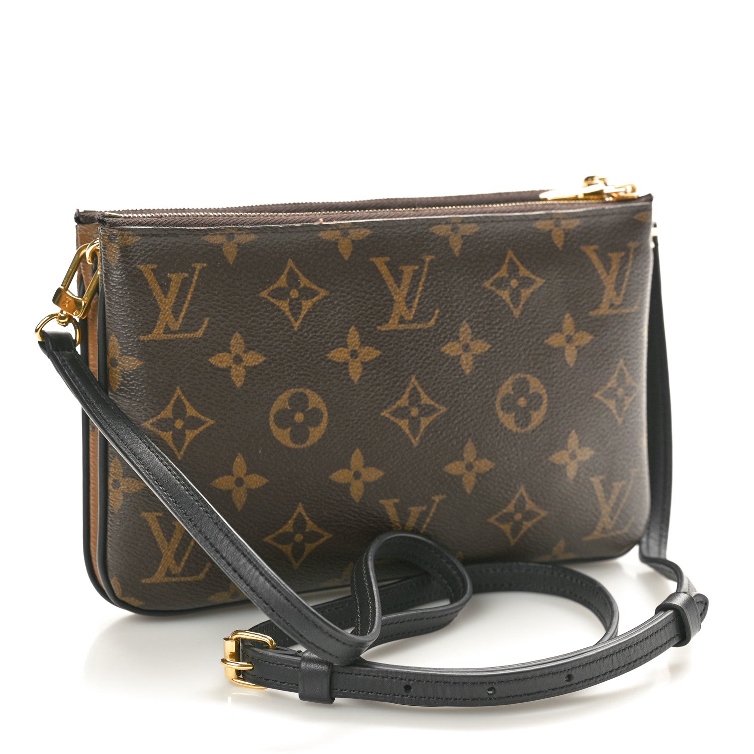 Louis Vuitton Reverse Monogram Giant Double Zip Pochette 3 of 11