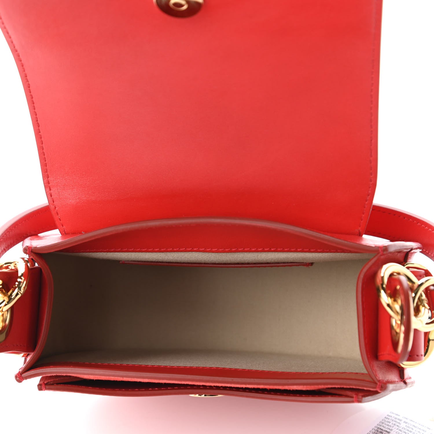 Chloe Calfskin Small Tess Bag Gipsy Red 5 of 10