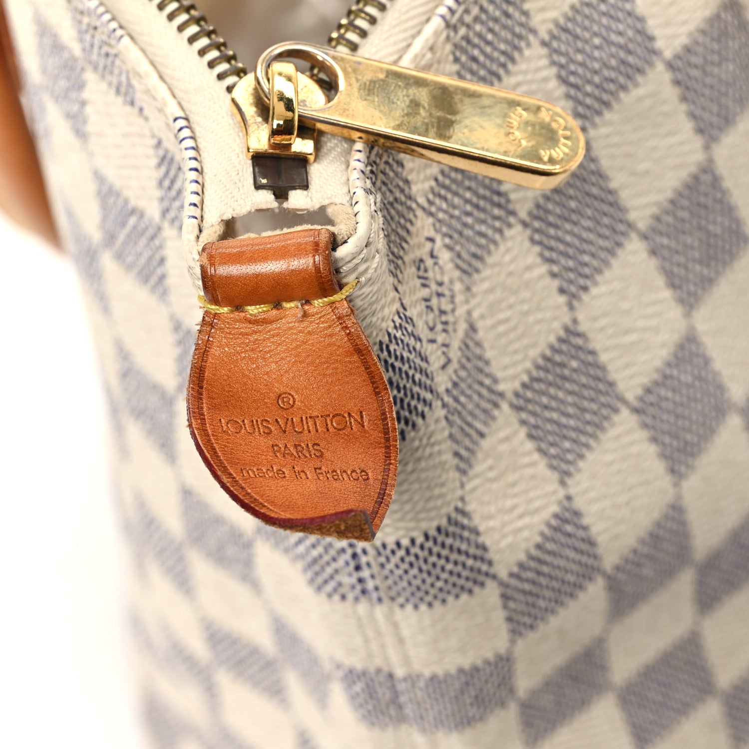 Louis Vuitton Damier Azur Saleya PM 6 of 9