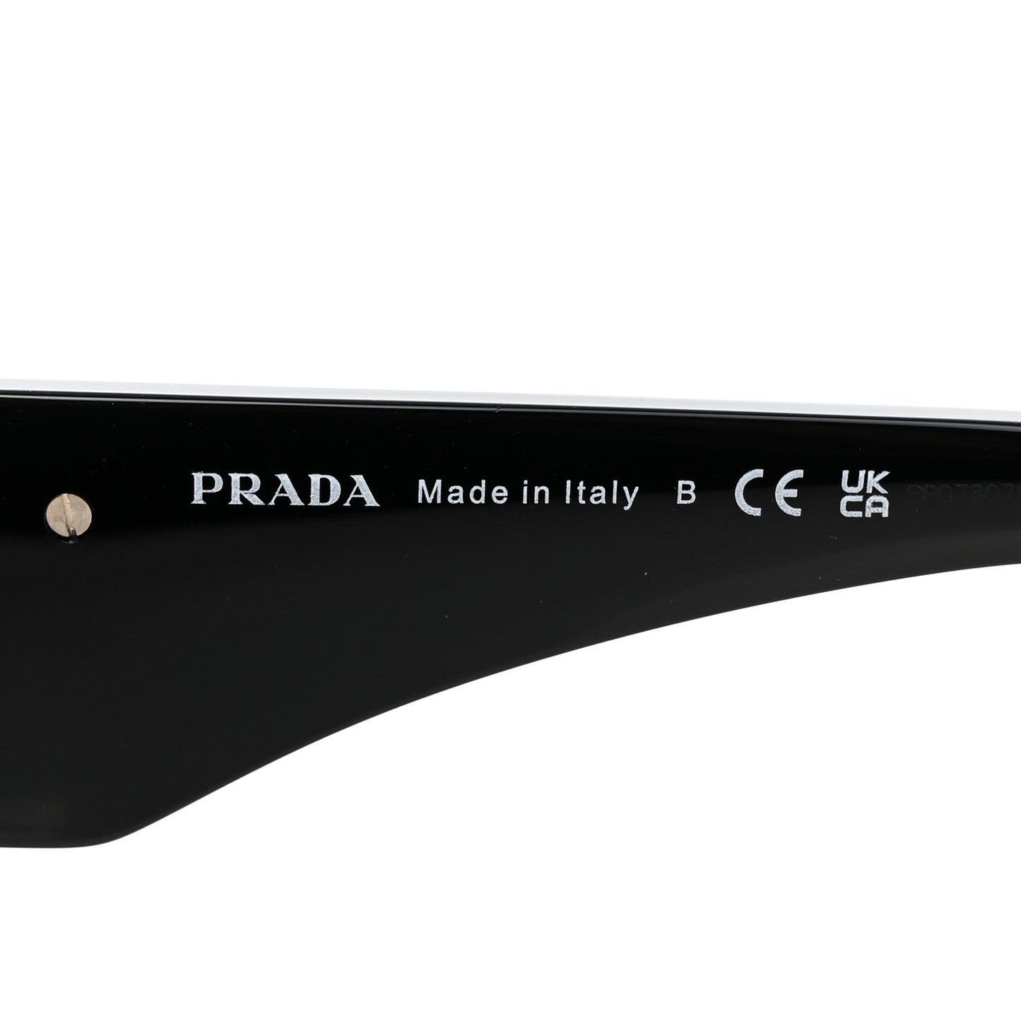 Acetate Symbole Sunglasses SPR 13Z Black