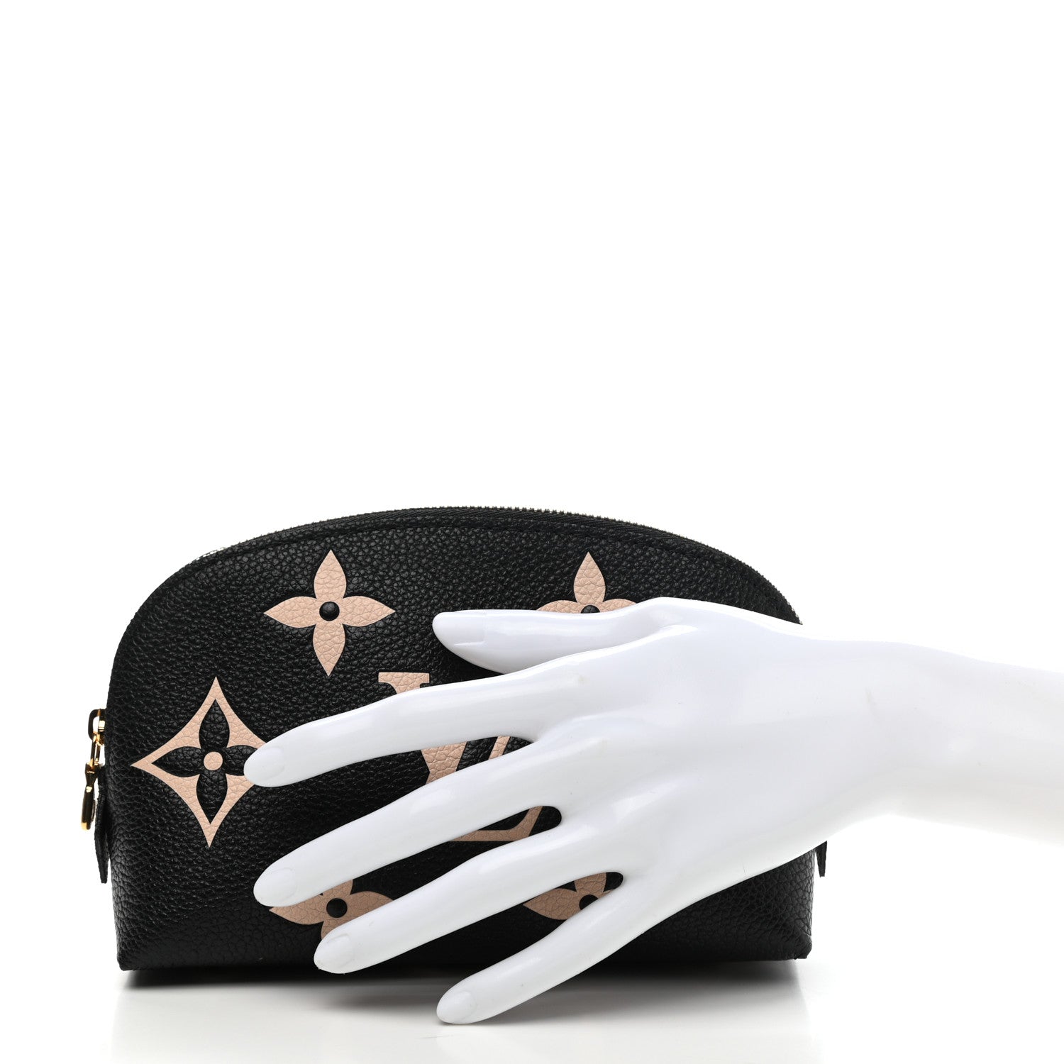 Louis Vuitton Empreinte Monogram Giant Cosmetic Pouch Black Beige 2 of 6