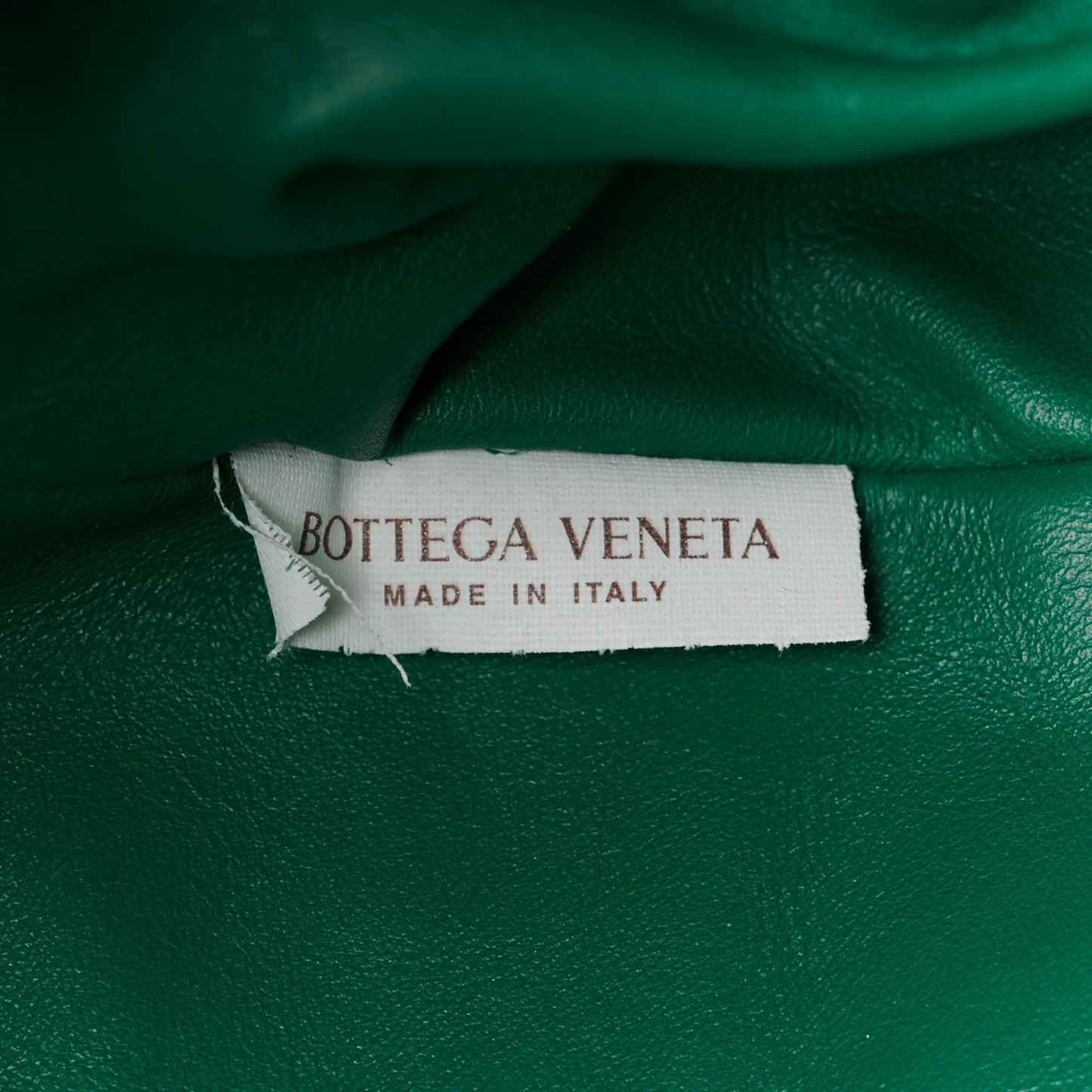 Smooth Butter Calf The Pouch Oversized Clutch Racing Green