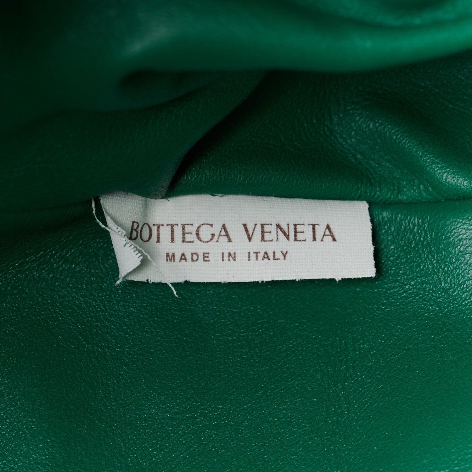 Bottega Veneta Smooth Butter Calf The Pouch Oversized Clutch Racing Green 7 of 11