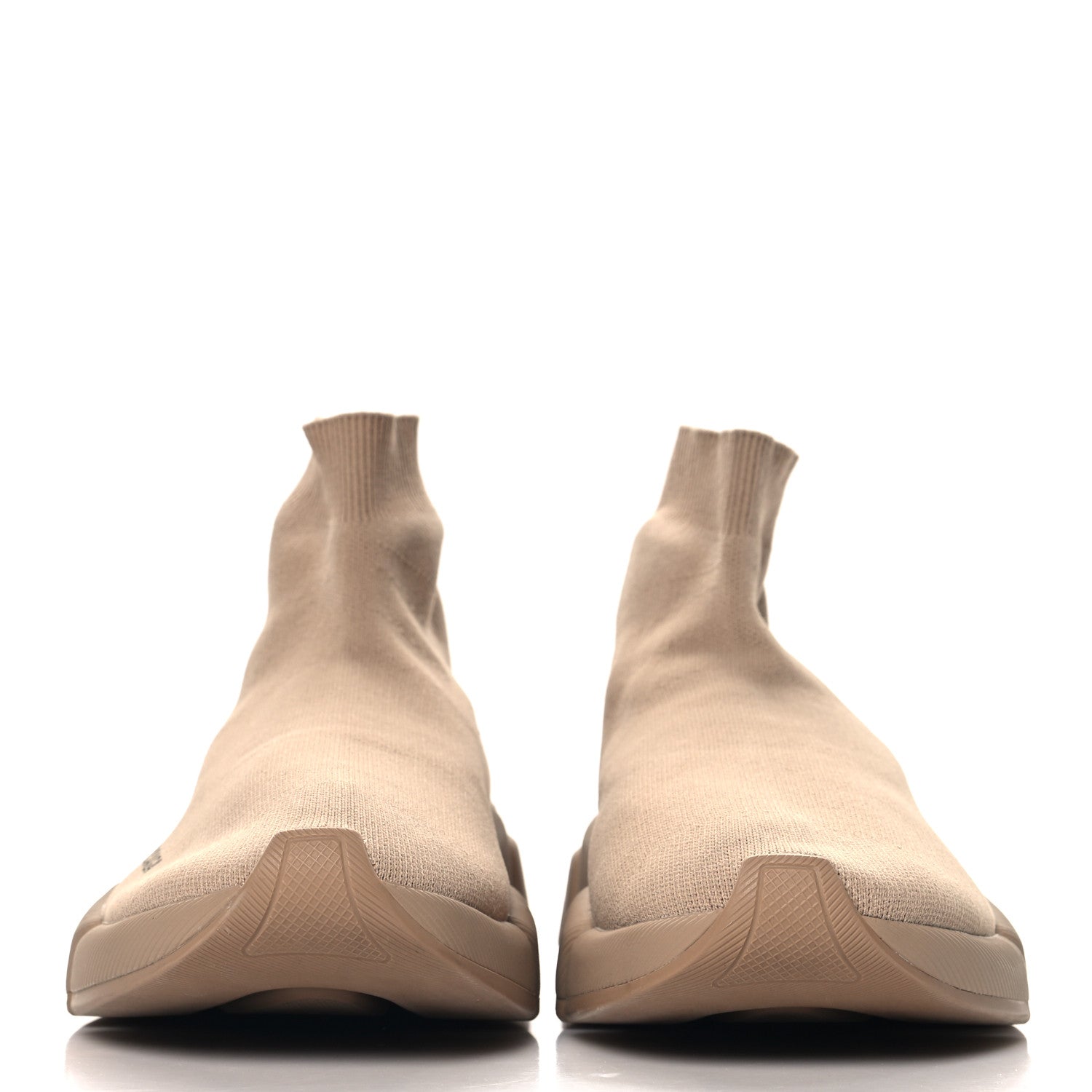 Balenciaga Technical 3D Recycled Knit Womens Speed 2.0 Sneakers 41 Monocolor Beige 3 of 10