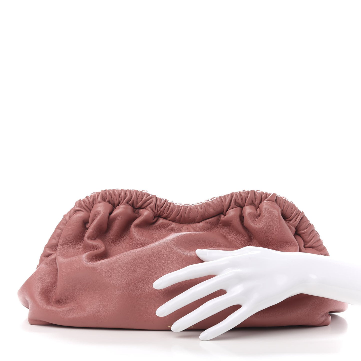 Lambskin Cloud Clutch Blush