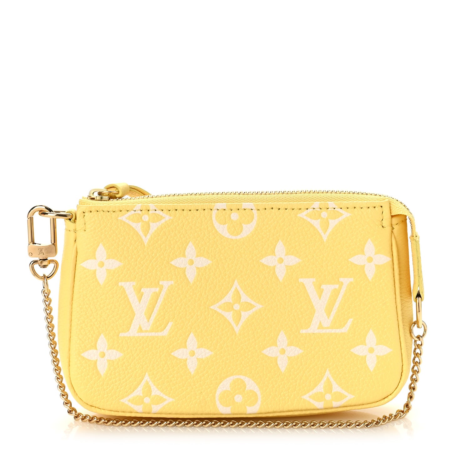 Empreinte Monogram Mini Pochette Accessories Lemon Curd Yellow