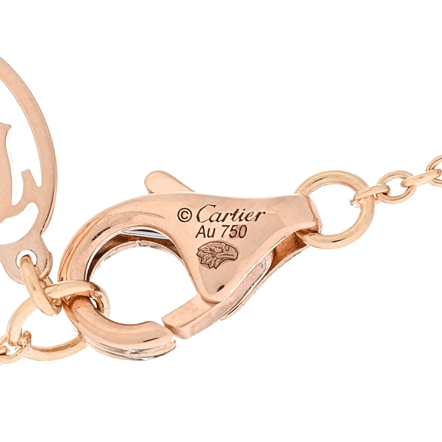 18K Pink Gold Medium Clash de Cartier Necklace