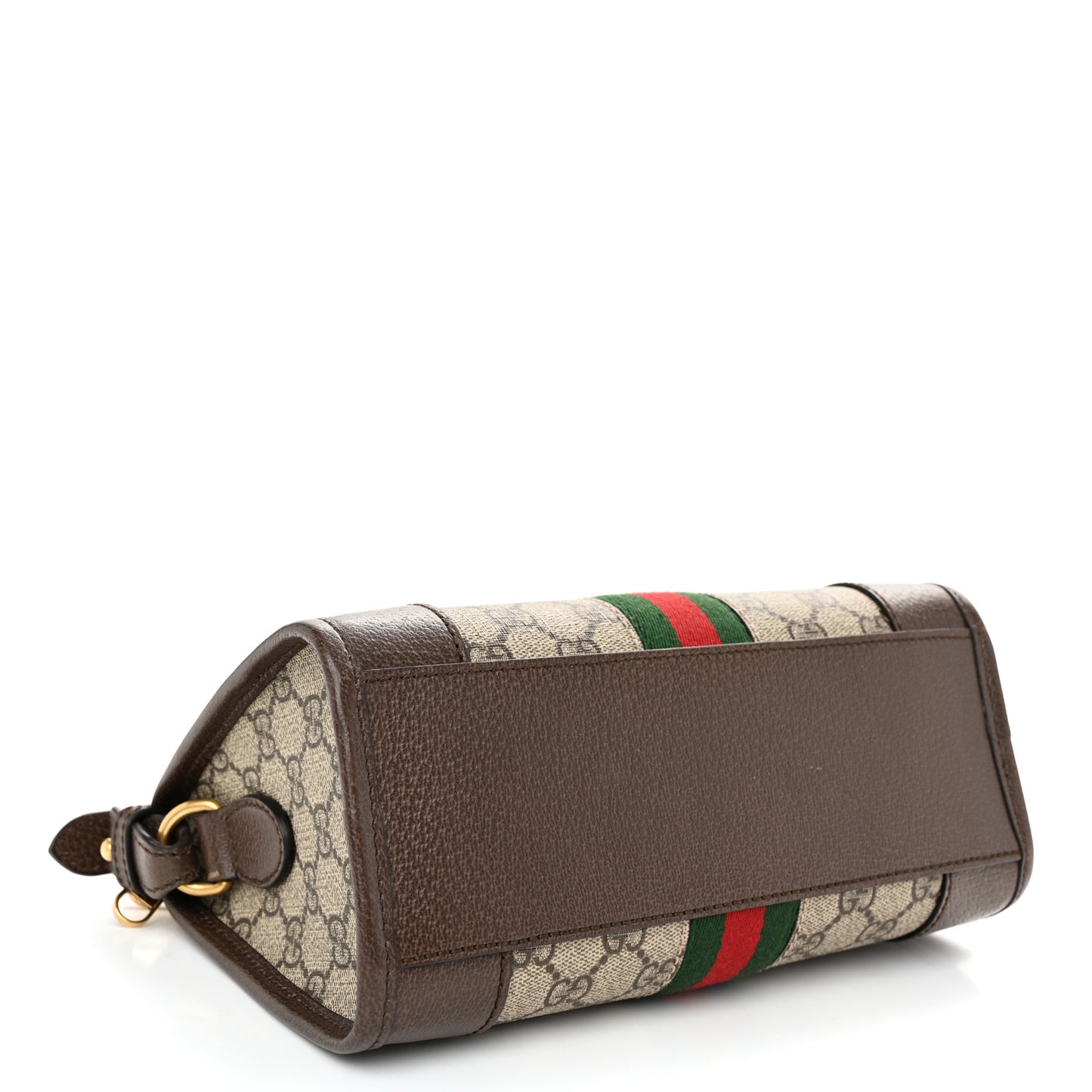 GG Supreme Monogram Web Small Ophidia Messenger Bag Beige Ebony New Acero