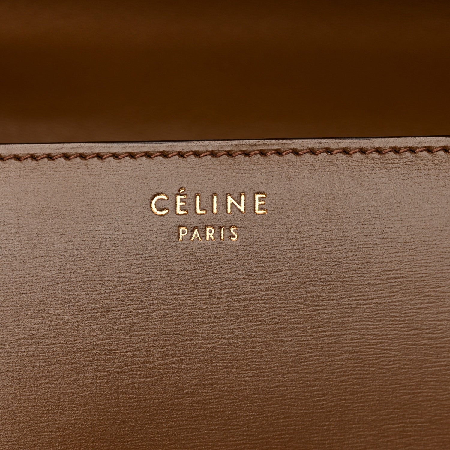 Celine Smooth Calfskin Medium Classic Box Flap Bag Camel 6 of 19